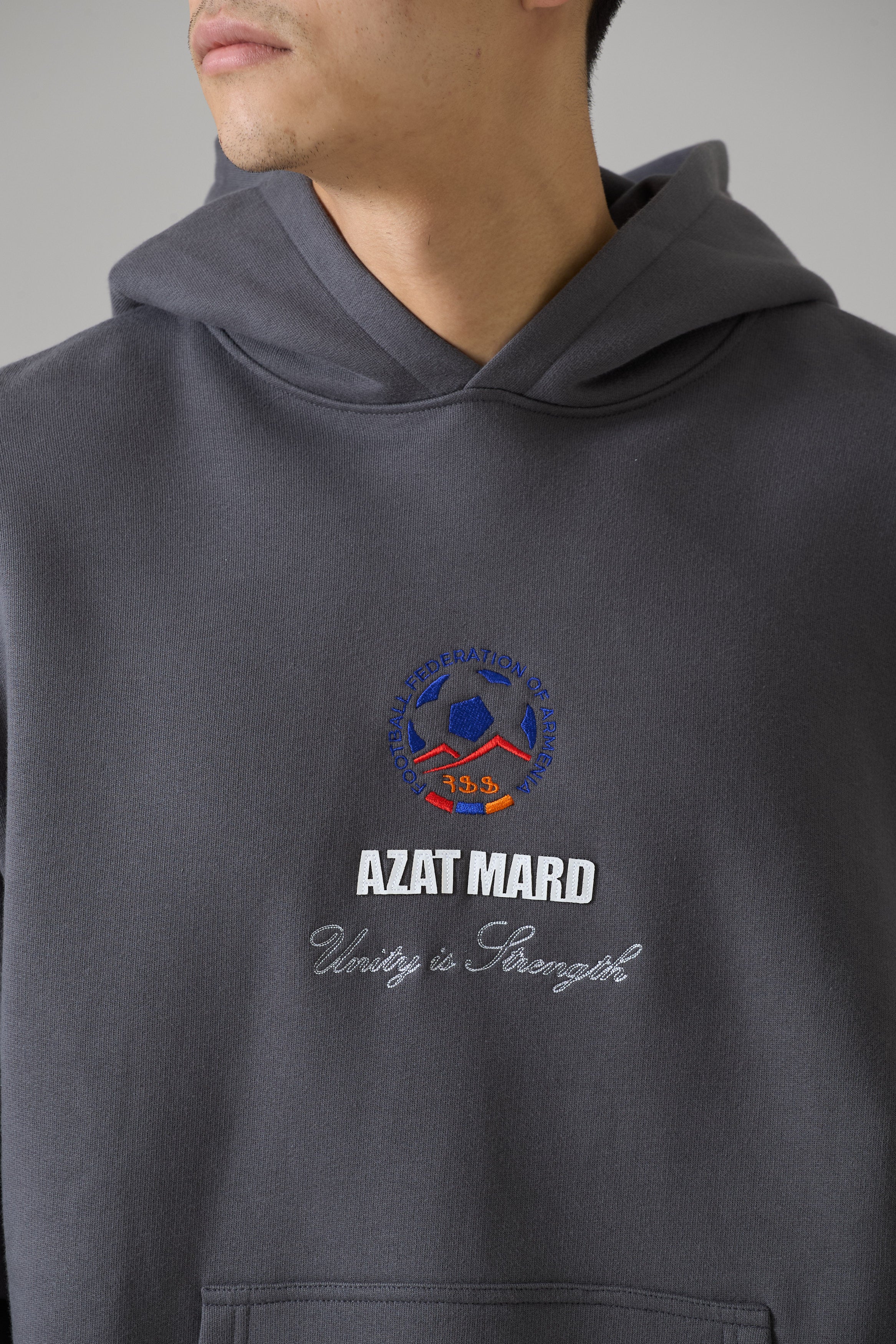 AZAT MARD X FOOTBALL FEDERATION OF ARMENIA HOODIE - Image 2