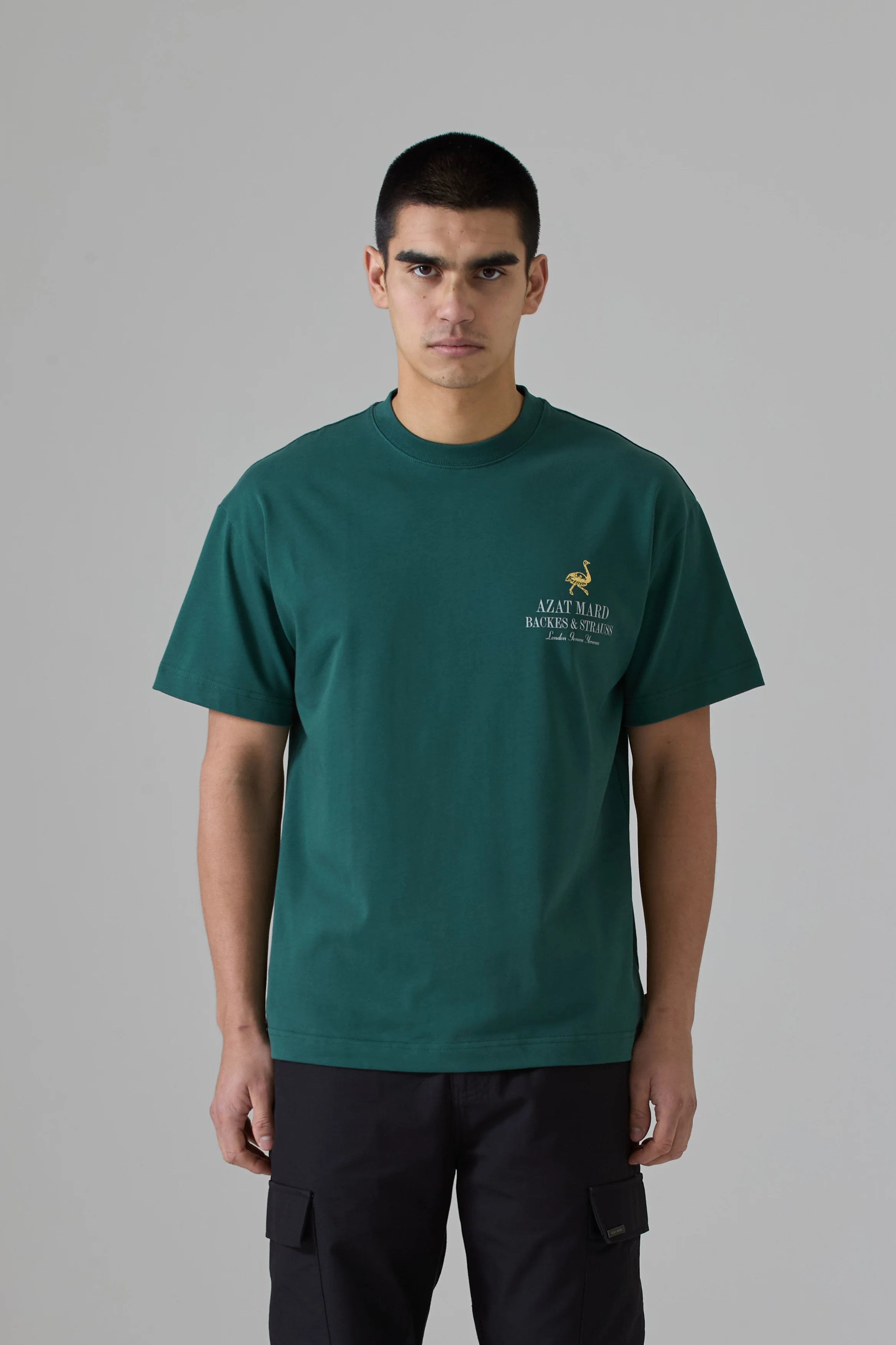 BACKES & STRAUSS GREEN T-SHIRT - Image 4