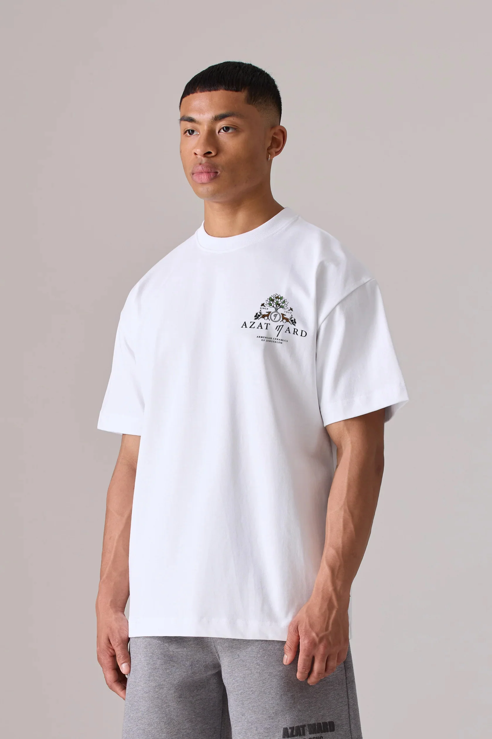 WHITE BALIAN ARMENIAN CERAMICS T-SHIRT - Image 5
