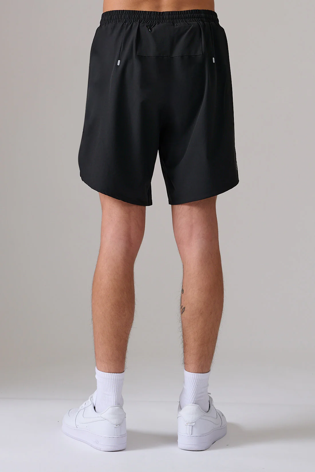 BLACK ACTIVEWEAR SHORTS - Image 5
