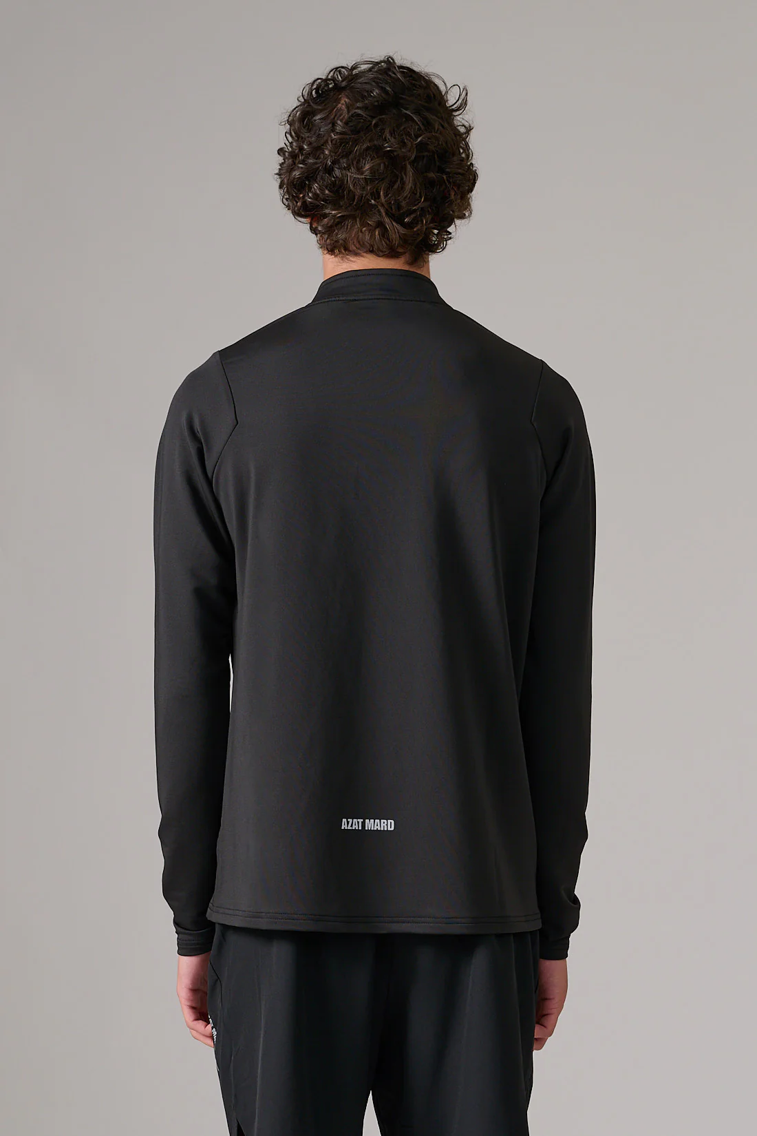 BLACK ACTIVEWEAR SWEATER - Image 7