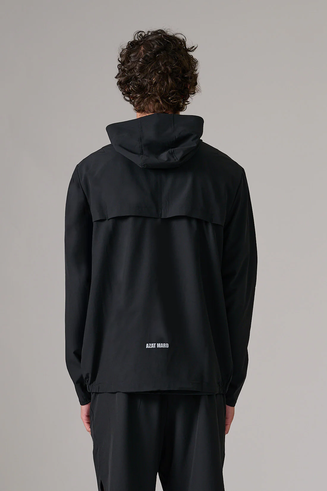 BLACK ACTIVEWEAR WINDBREAKER - Image 6