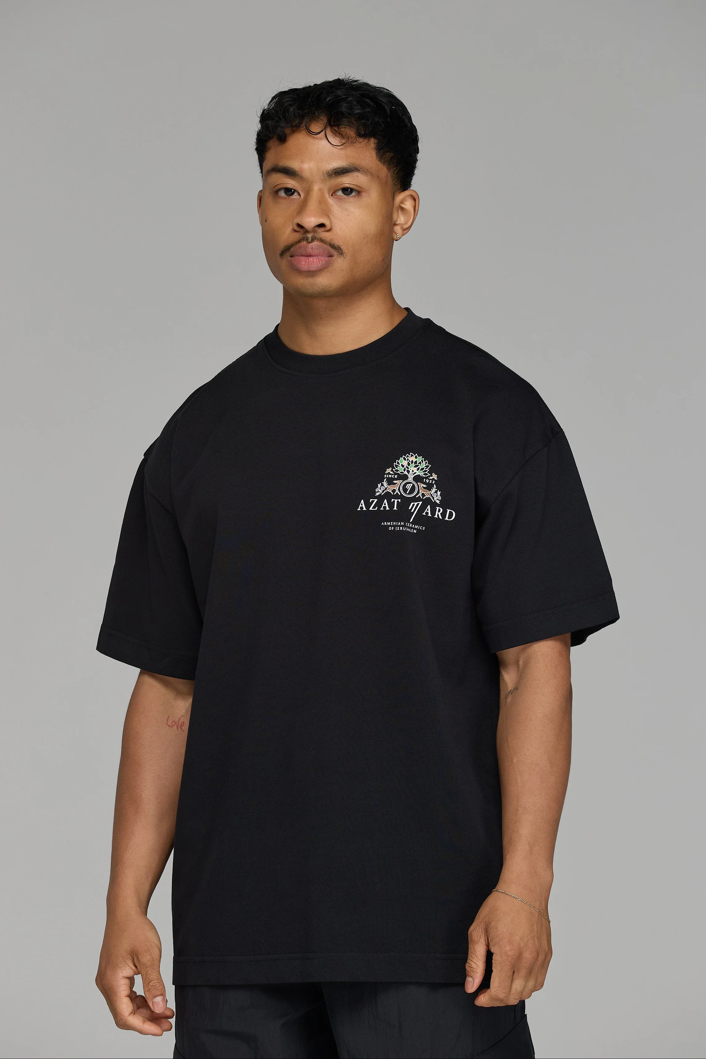 BLACK BALIAN ARMENIAN CERAMICS T-SHIRT - Image 3