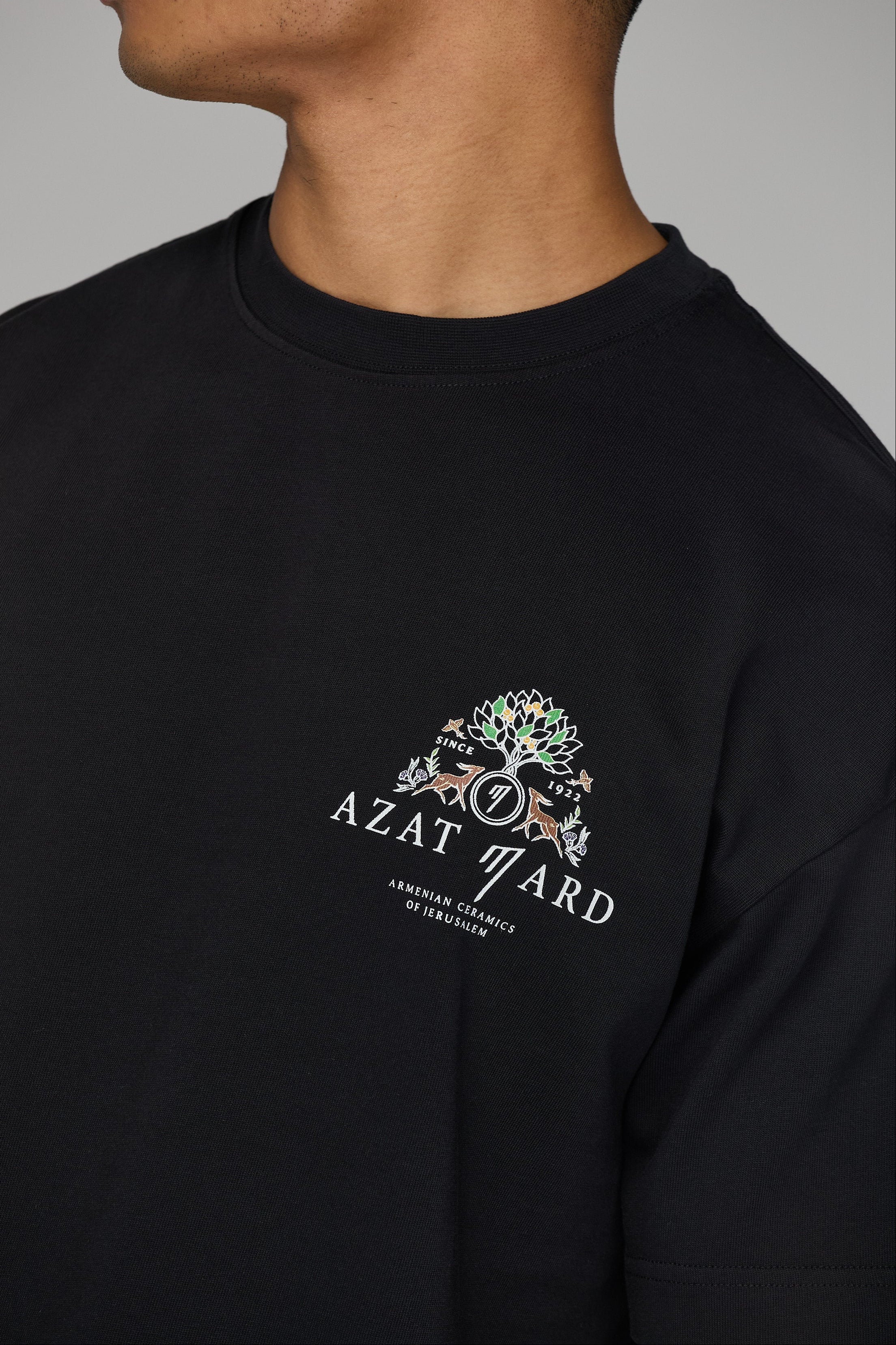 BLACK BALIAN ARMENIAN CERAMICS T-SHIRT - Image 4