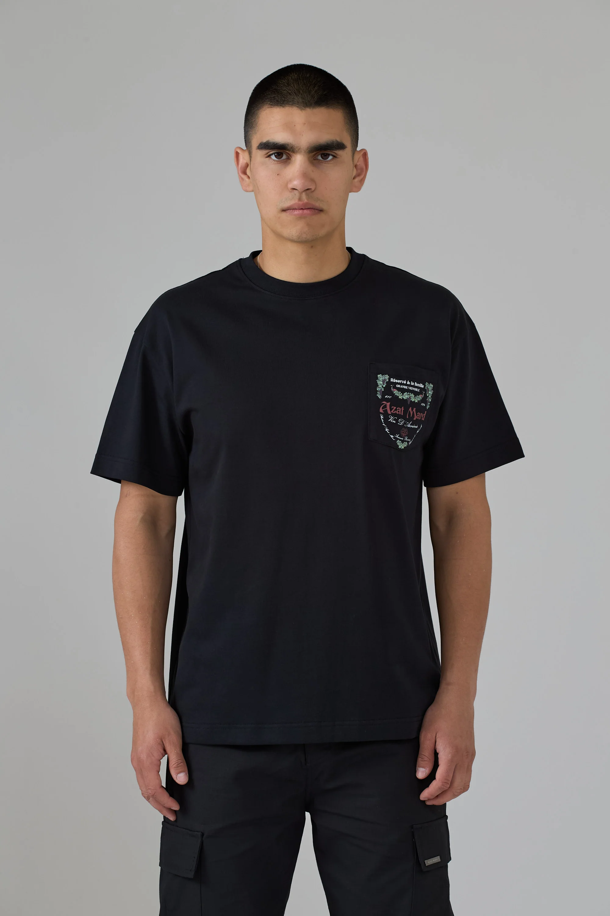 BLACK CHATEAU DE MARD T-SHIRT - Image 3