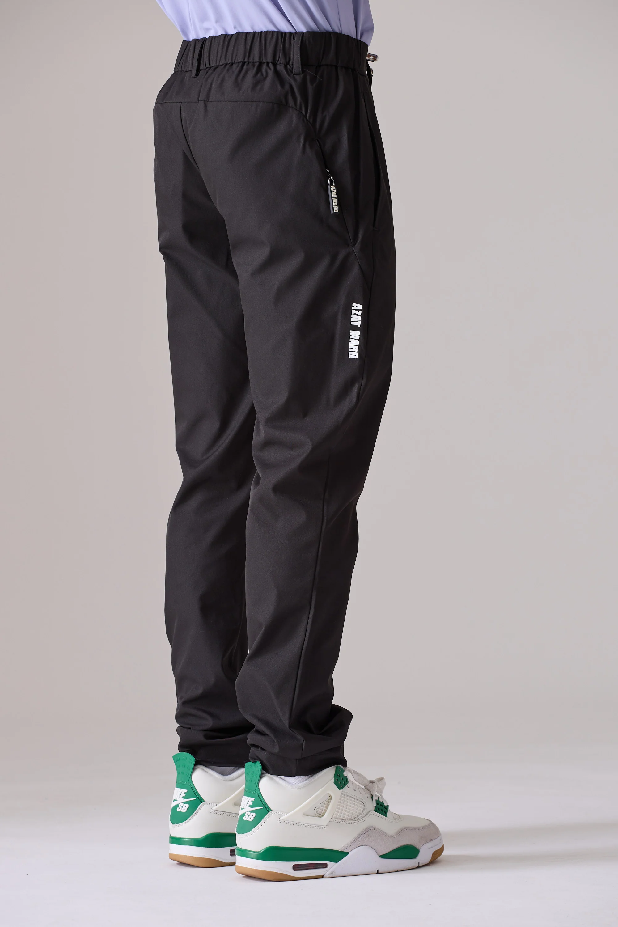 BLACK ACTIVEWEAR TAILORED TROUSERS - Image 5