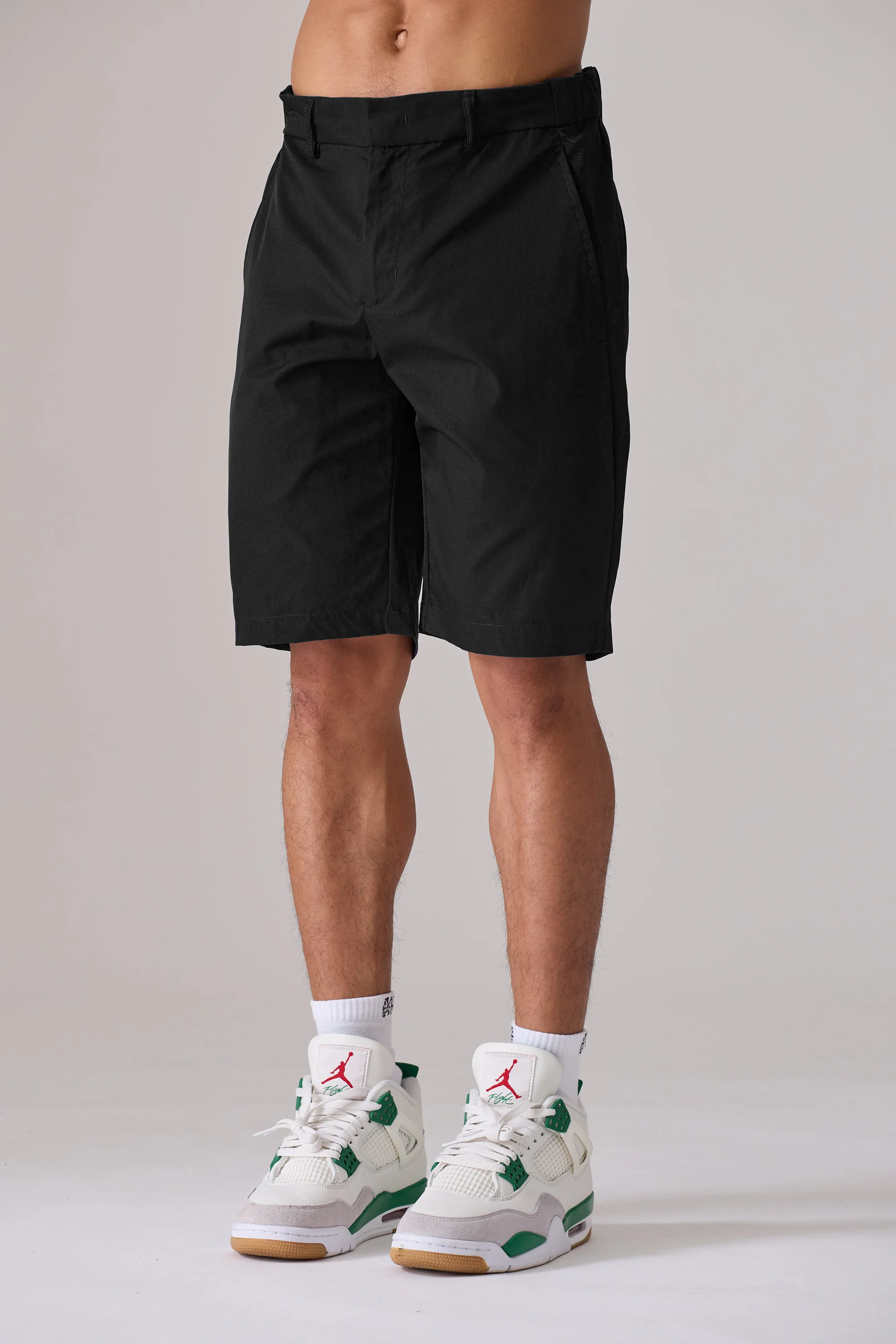 BLACK ACTIVEWEAR TAILORED SHORT - Image 3
