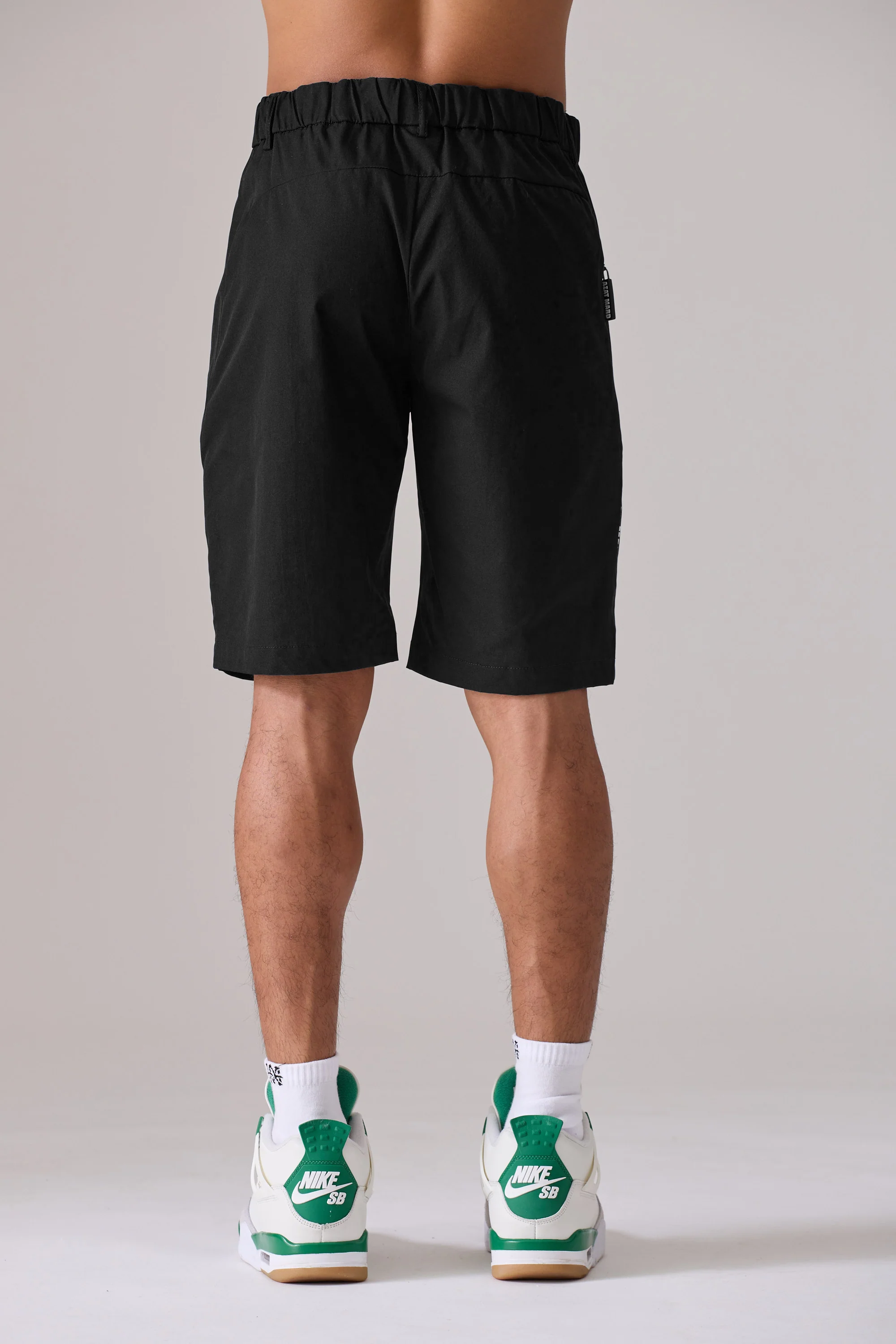 BLACK ACTIVEWEAR TAILORED SHORT - Image 5
