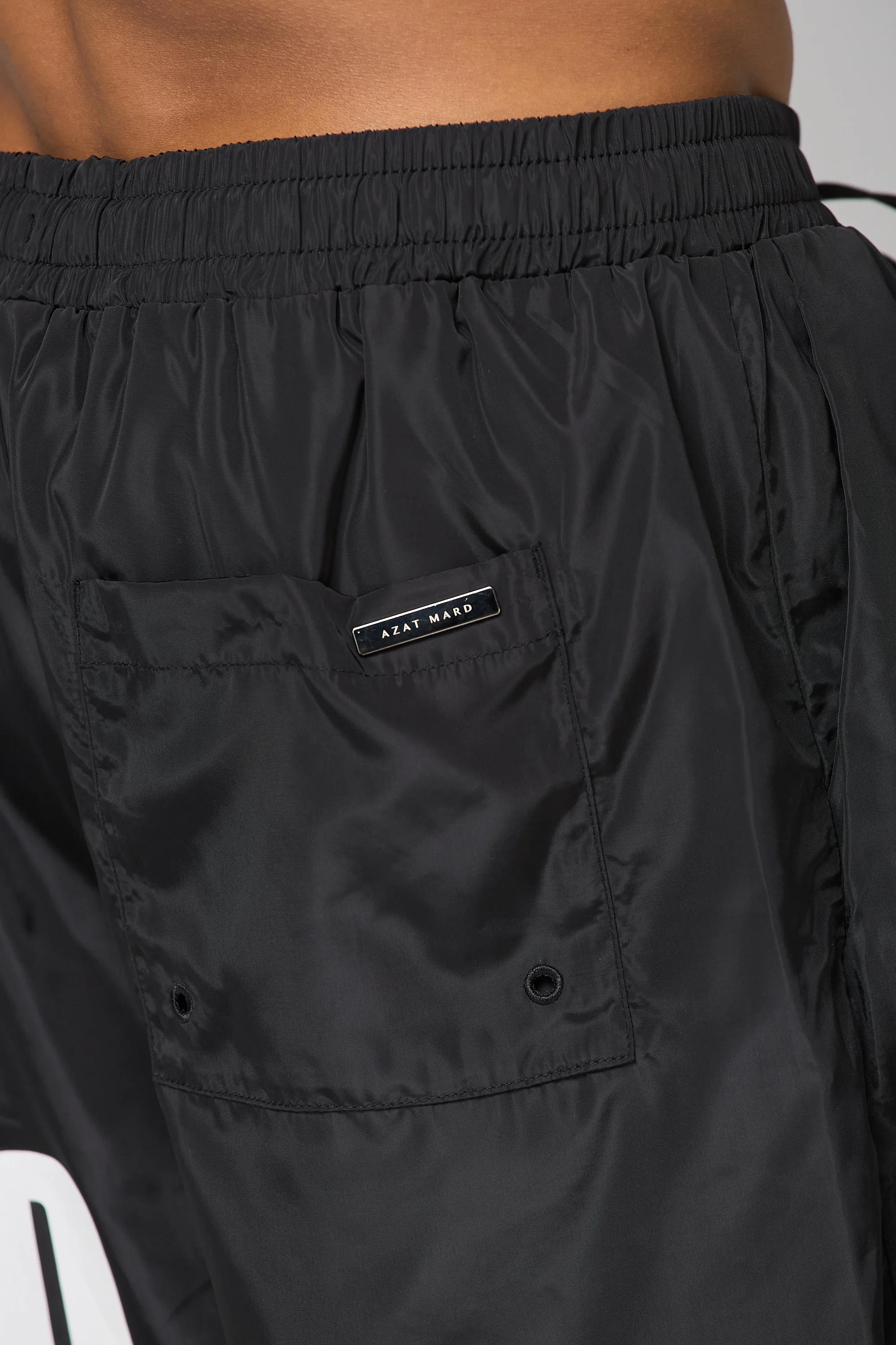 BLACK IMPACT LOGO SWIM SHORT - Image 6