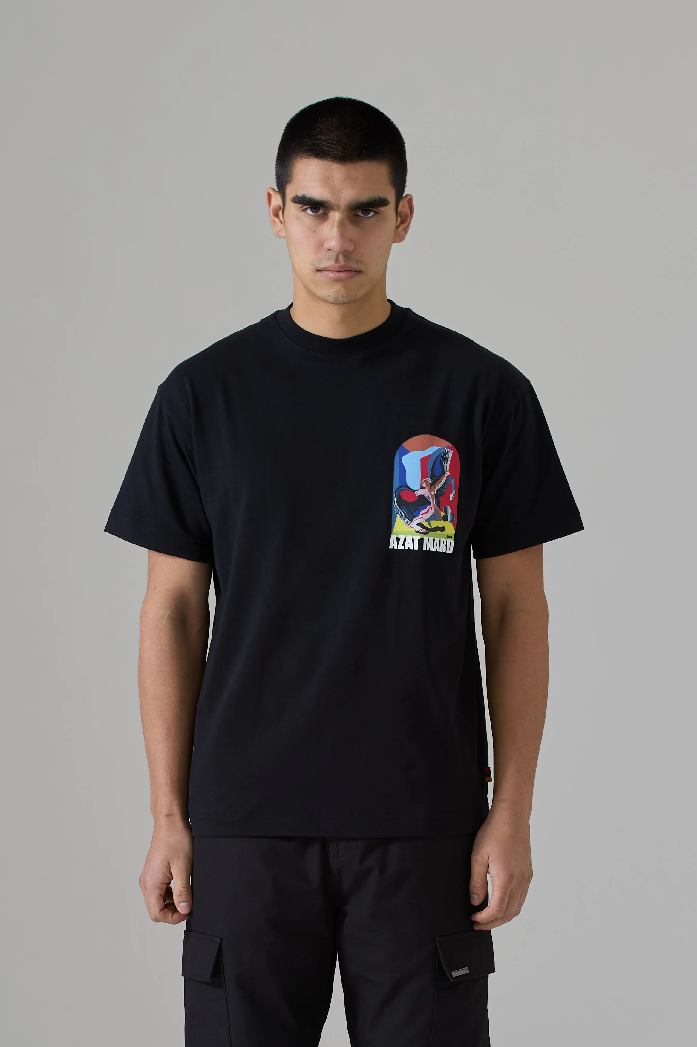 BLACK KOCHAR T-SHIRT - Image 2
