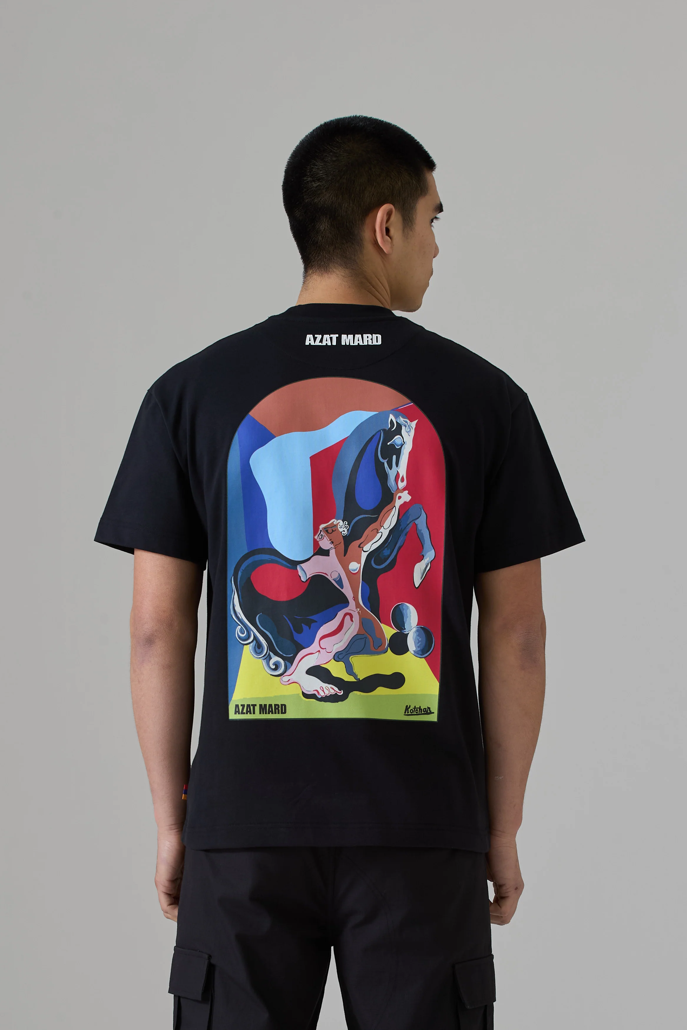BLACK KOCHAR T-SHIRT - Image 3