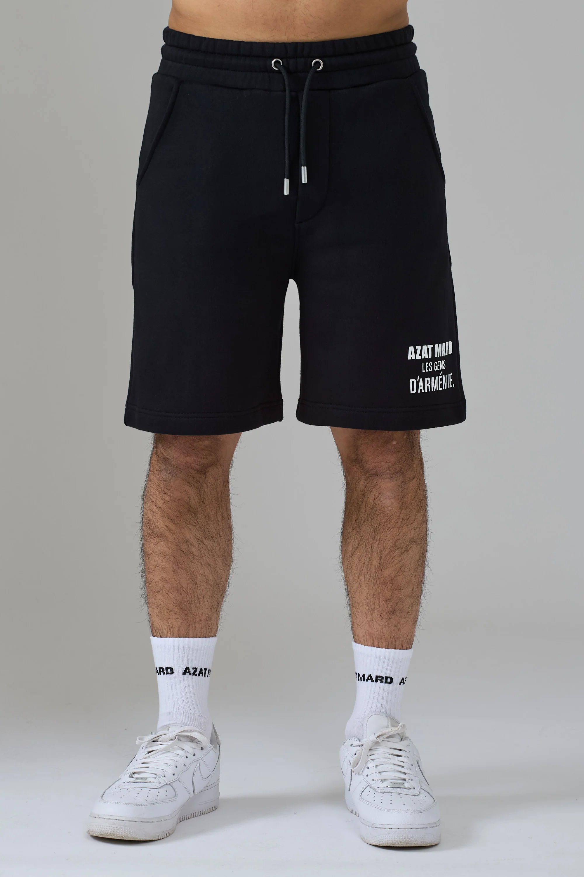 LES GENS BLACK/WHITE SHORTS - Image 4