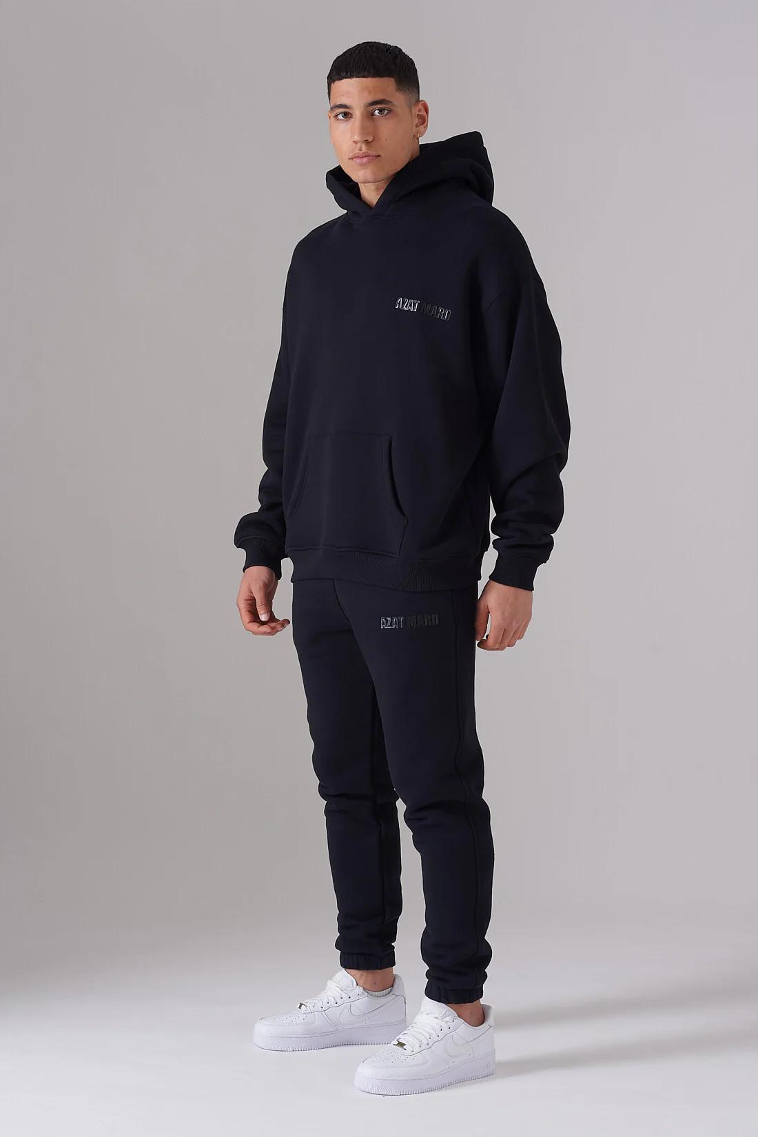 BLACK ON BLACK HOODIE - Image 4