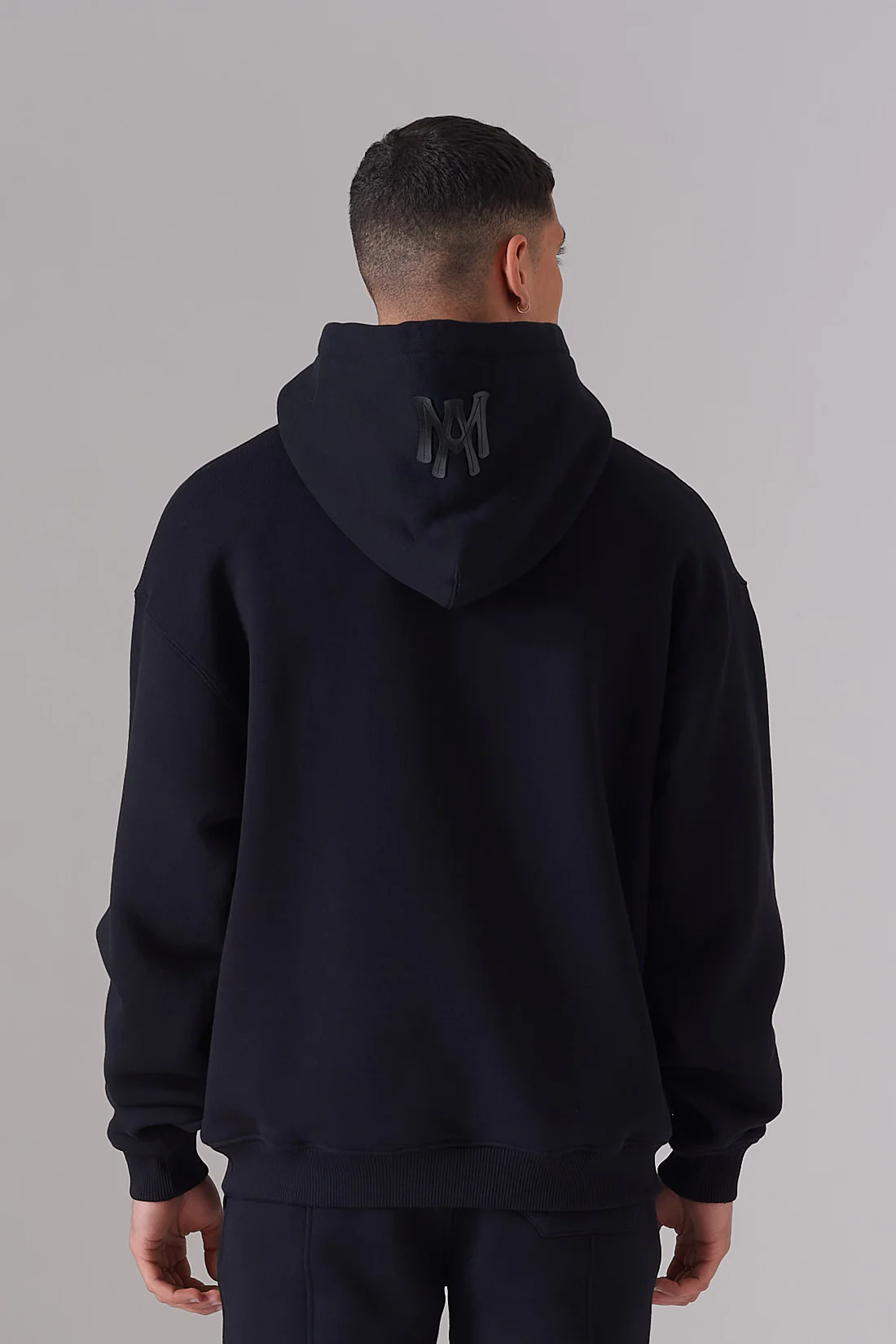 BLACK ON BLACK HOODIE - Image 5