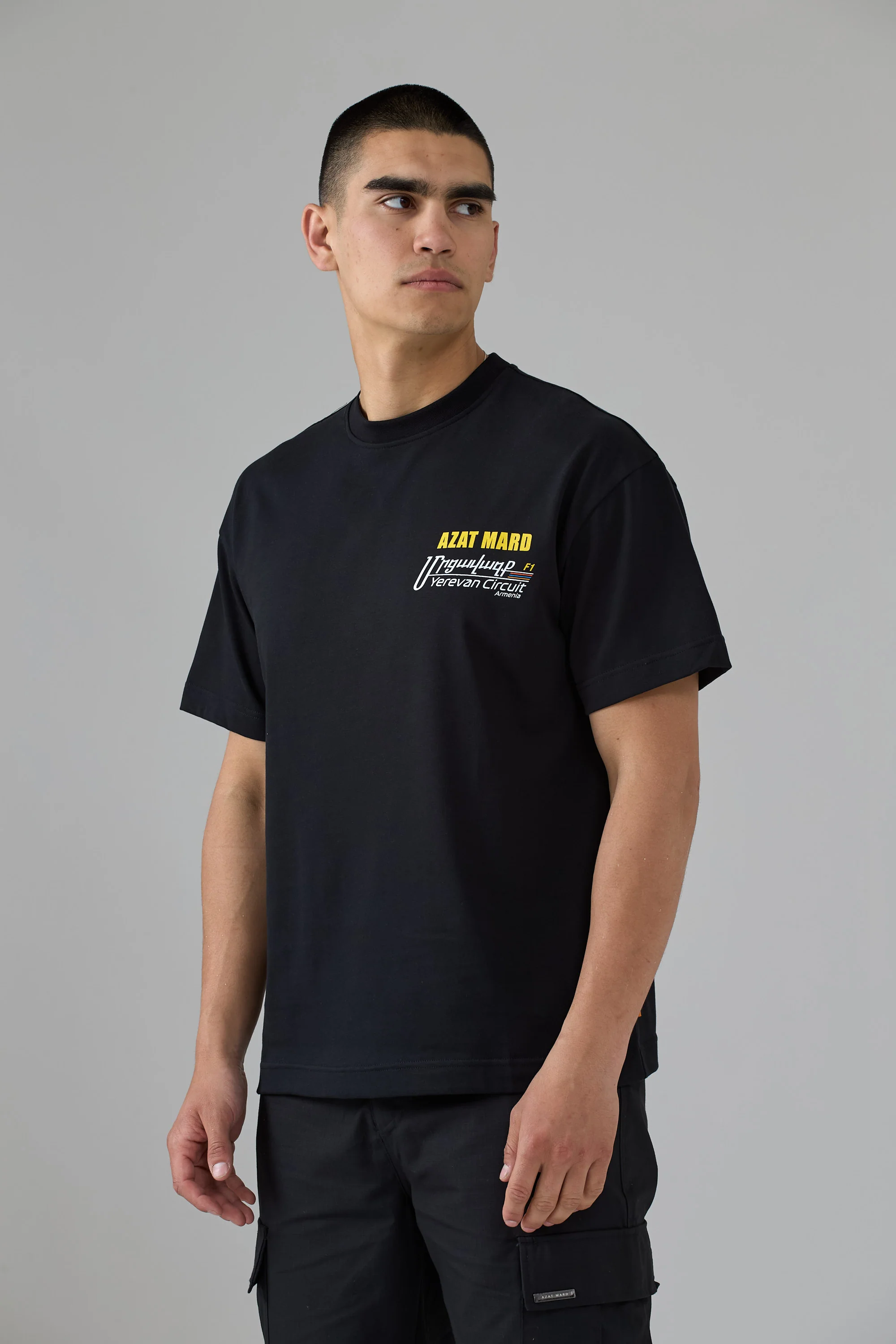 BLACK YEREVAN RACING T-SHIRT - Image 6
