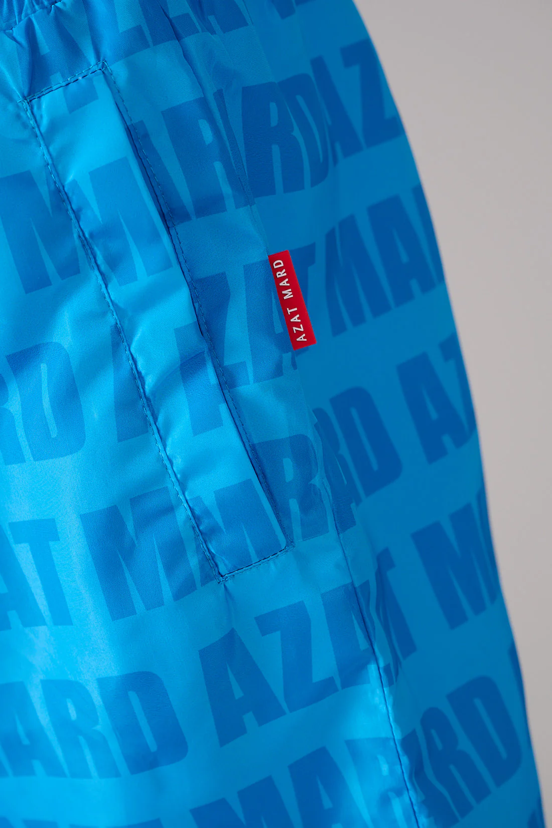 BLUE IMPACT LOGO SWIM SHORT - Image 6