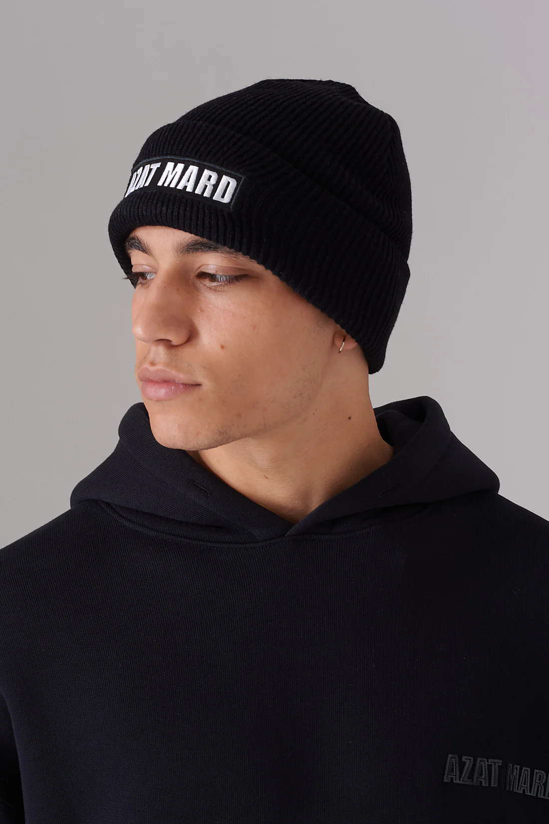 BLACK AZAT MARD BEANIE - Image 2