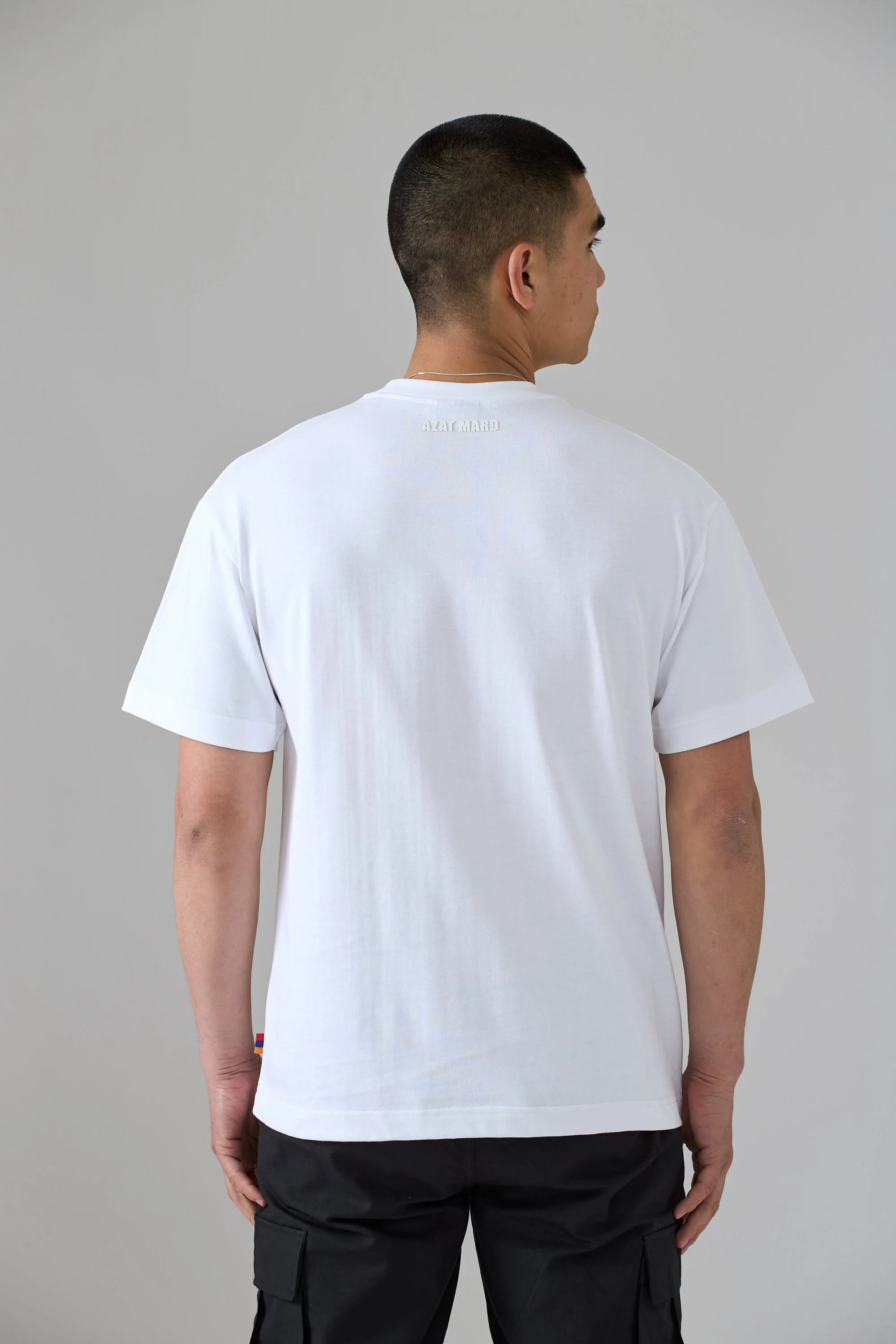 CORE IMPACT WHITE/WHITE T-SHIRT - Image 3