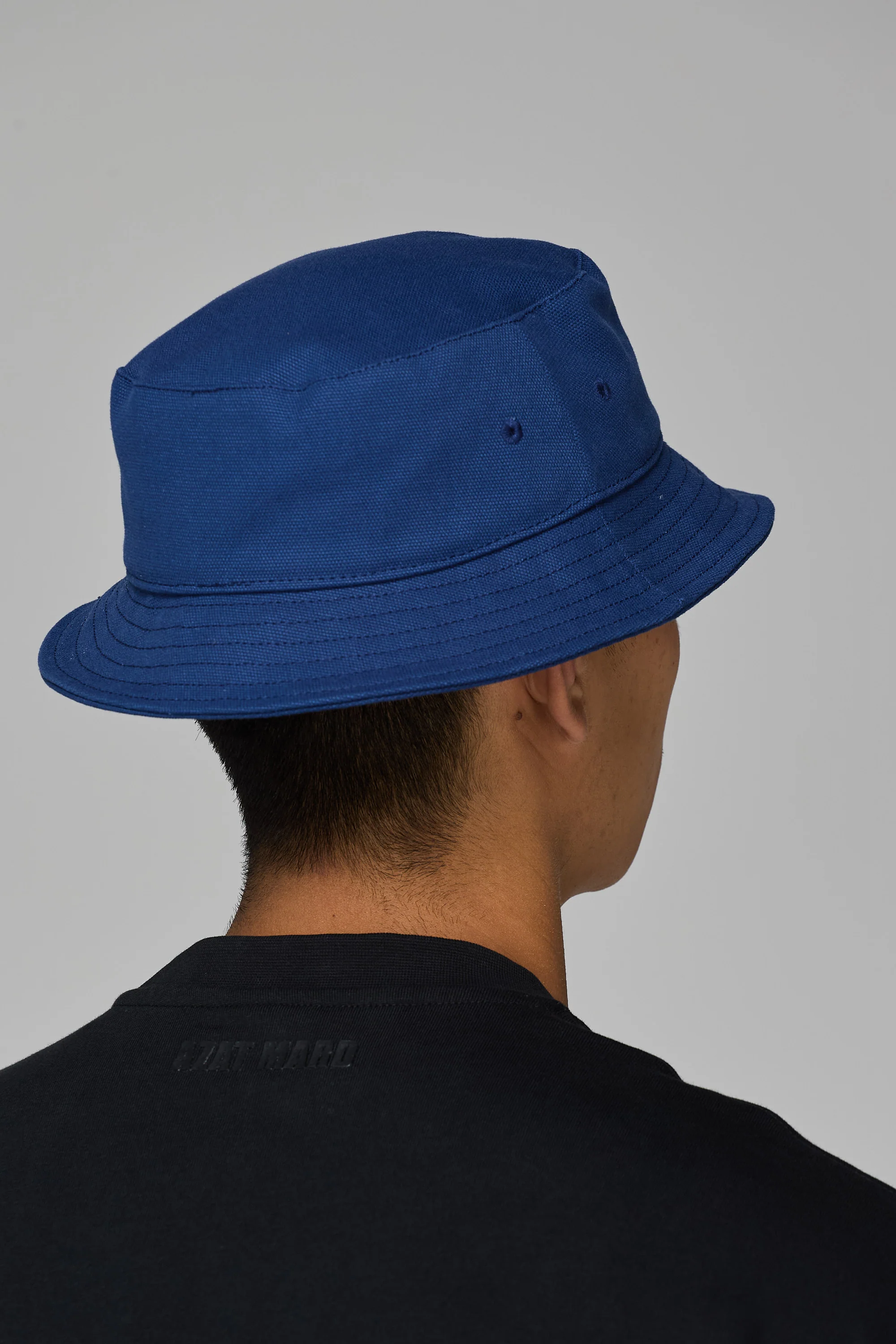 DENIM BLUE BUCKET HAT - Image 4