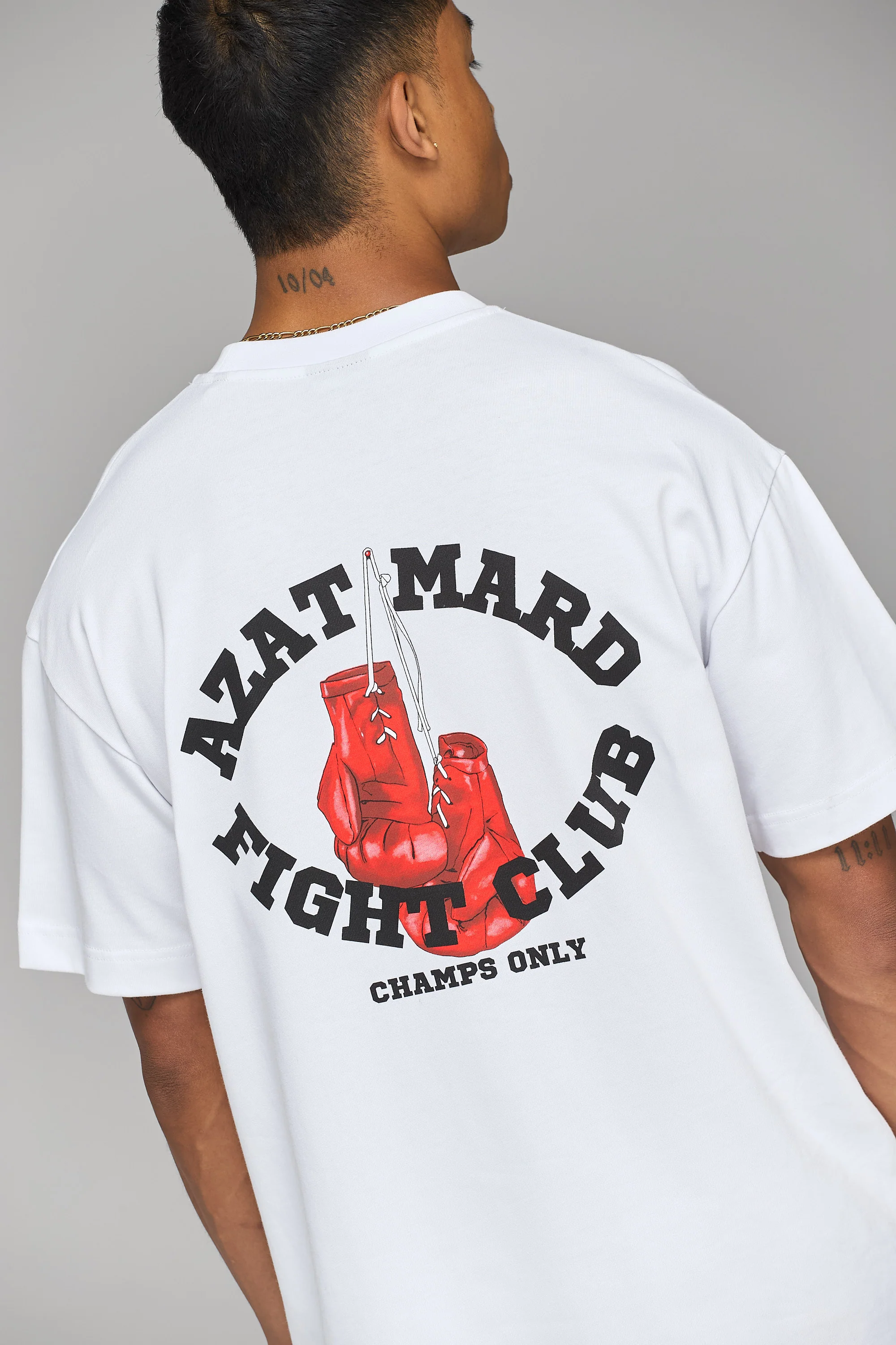 FIGHT CLUB WHITE T-SHIRT - Image 3