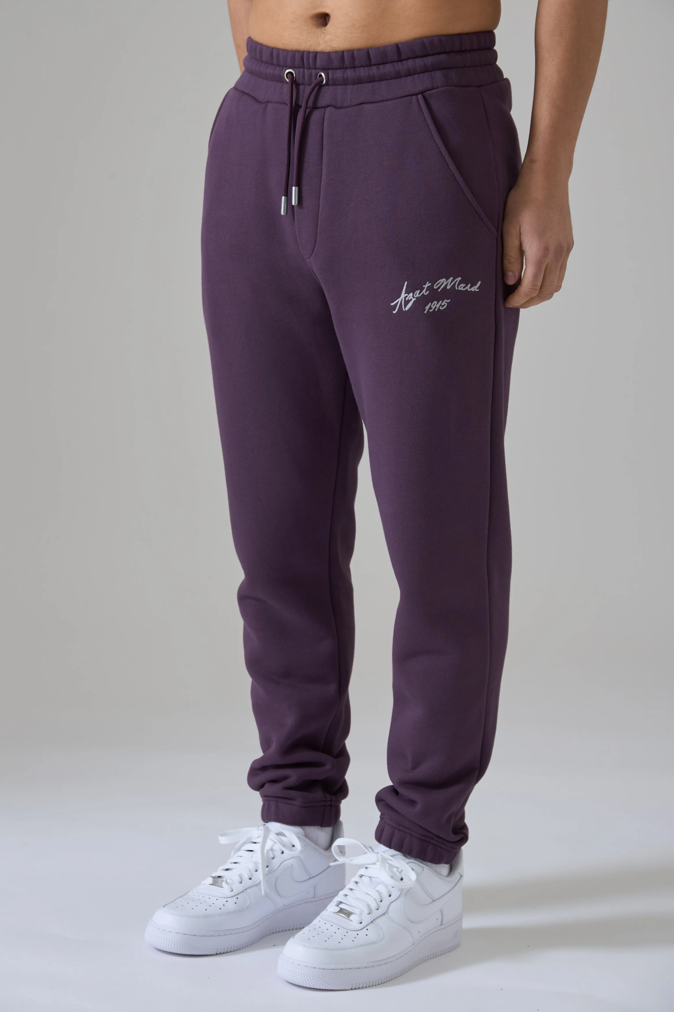 FORGET ME NOT MIDNIGHT PLUM JOGGERS - Image 2