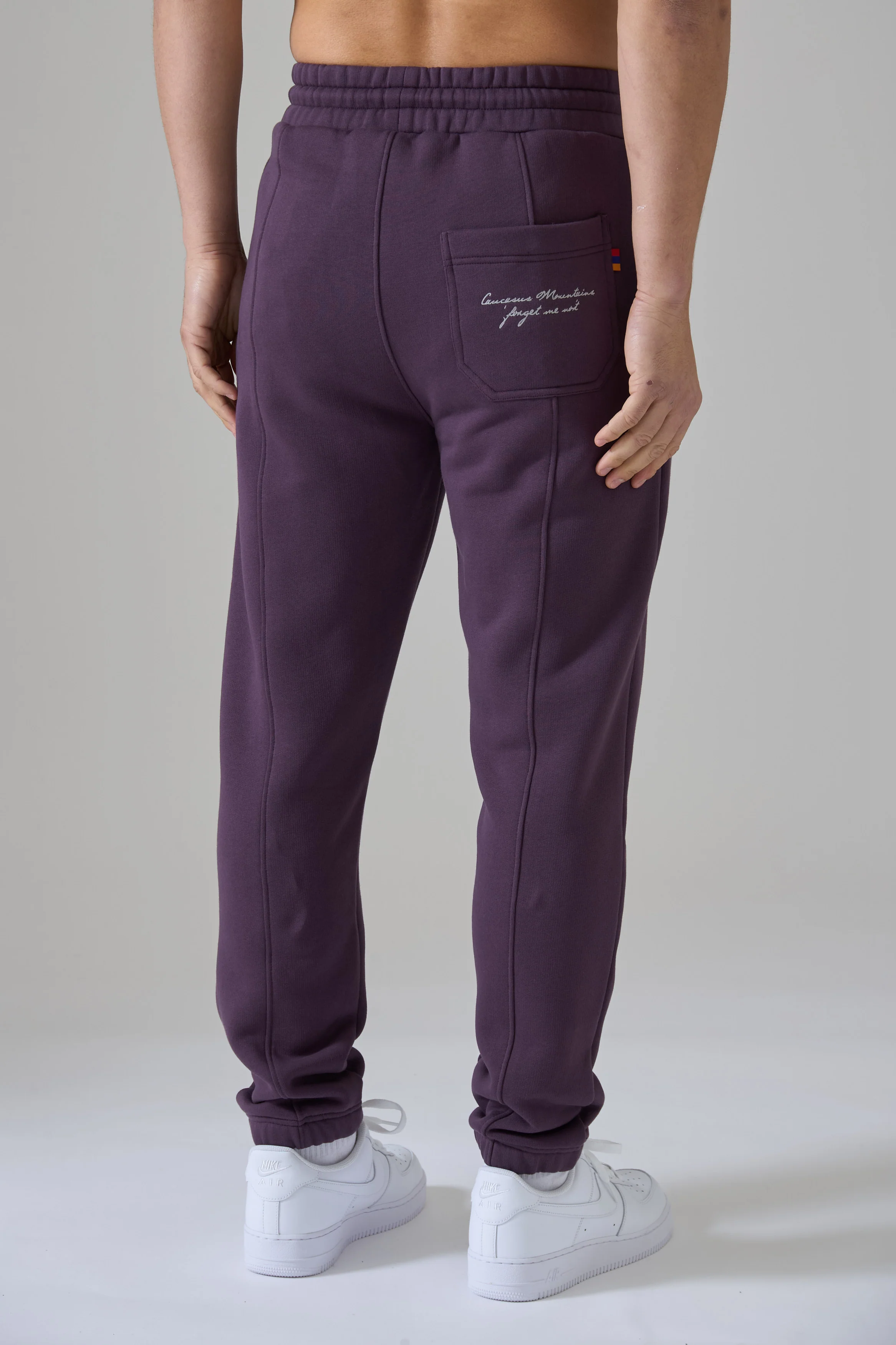FORGET ME NOT MIDNIGHT PLUM JOGGERS - Image 3