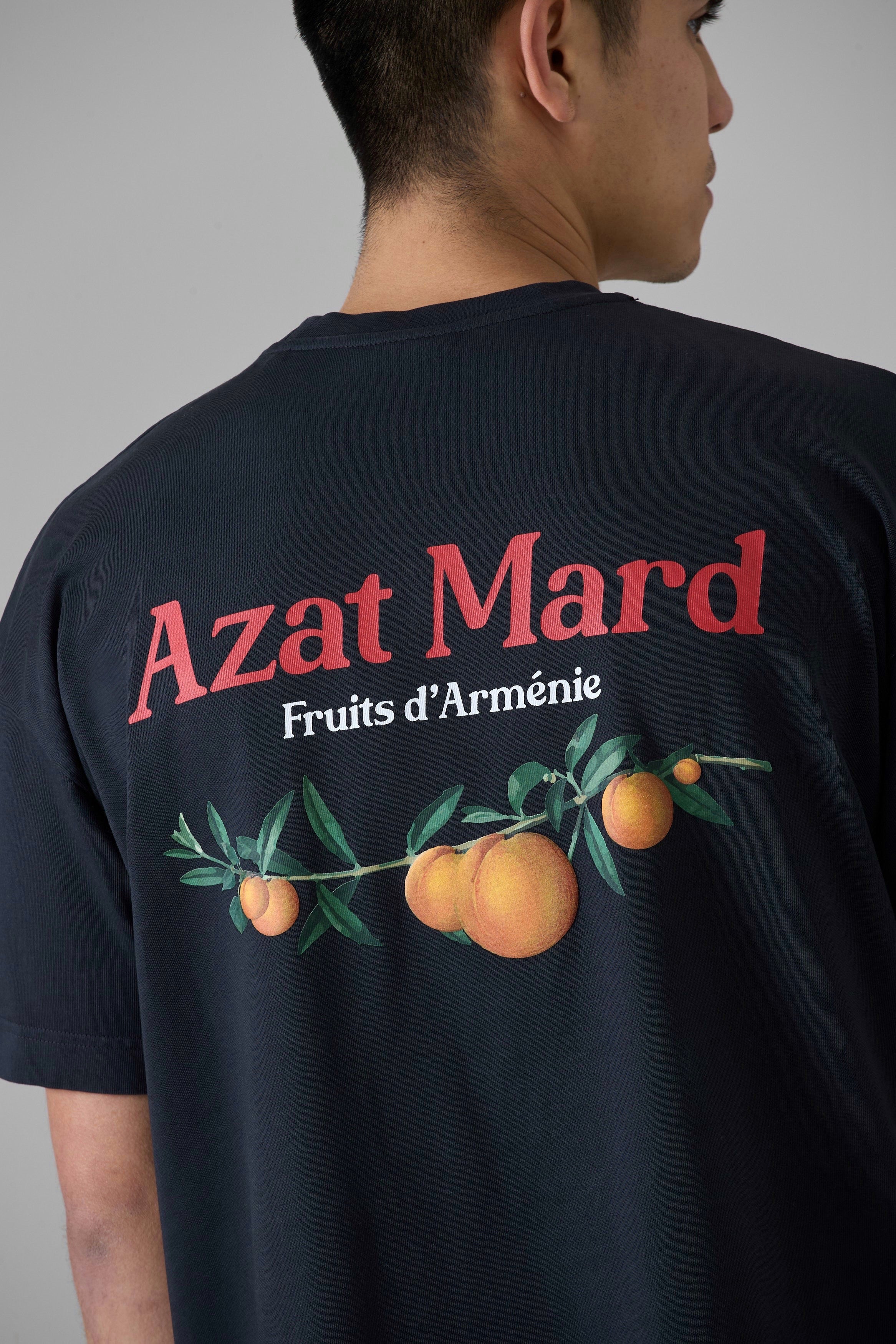 FRUITS D'ARMÉNIE BLACK T-SHIRT - Image 2