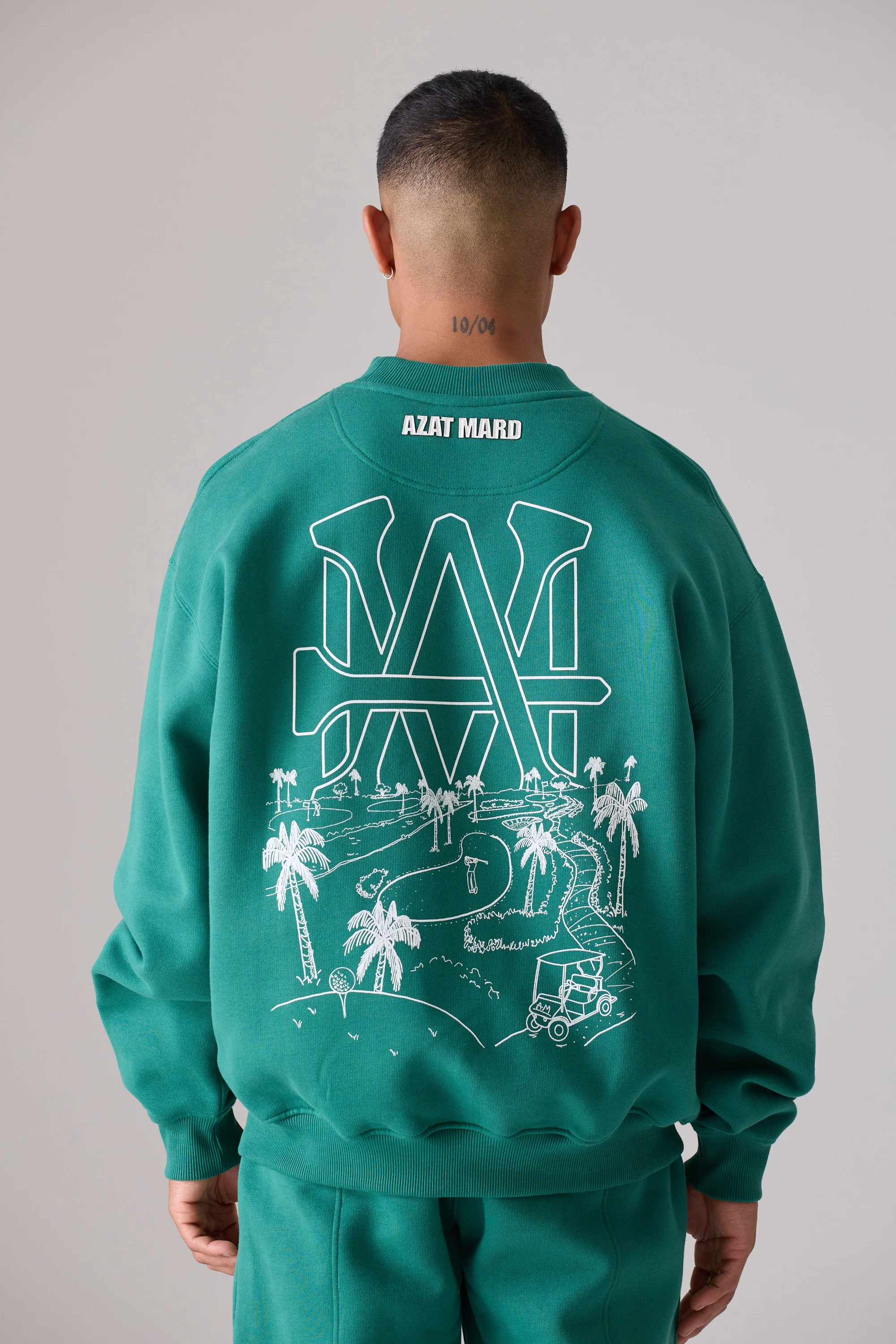 GREEN AM COUNTRY CLUB SWEATER - Image 3