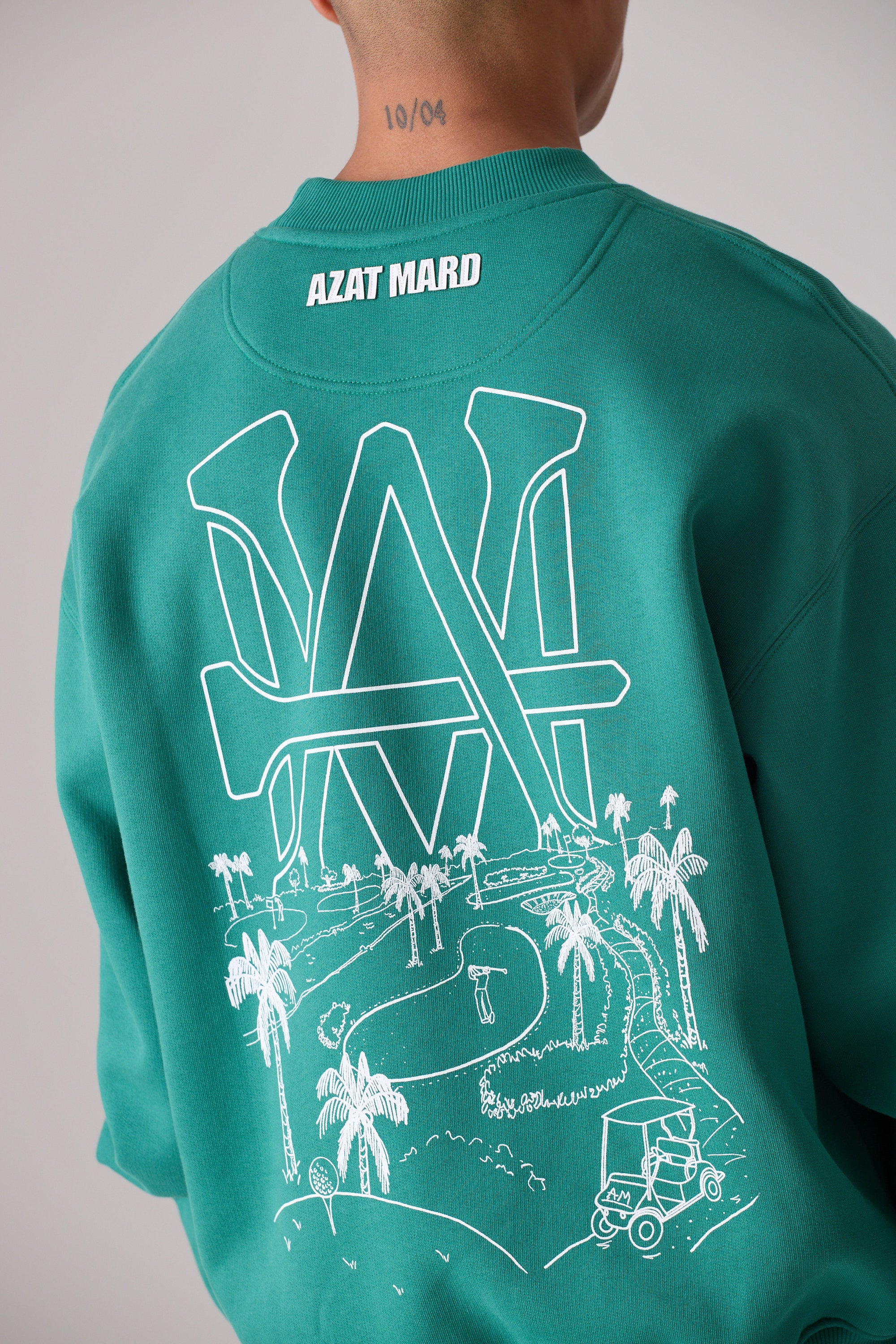 GREEN AM COUNTRY CLUB SWEATER - Image 4