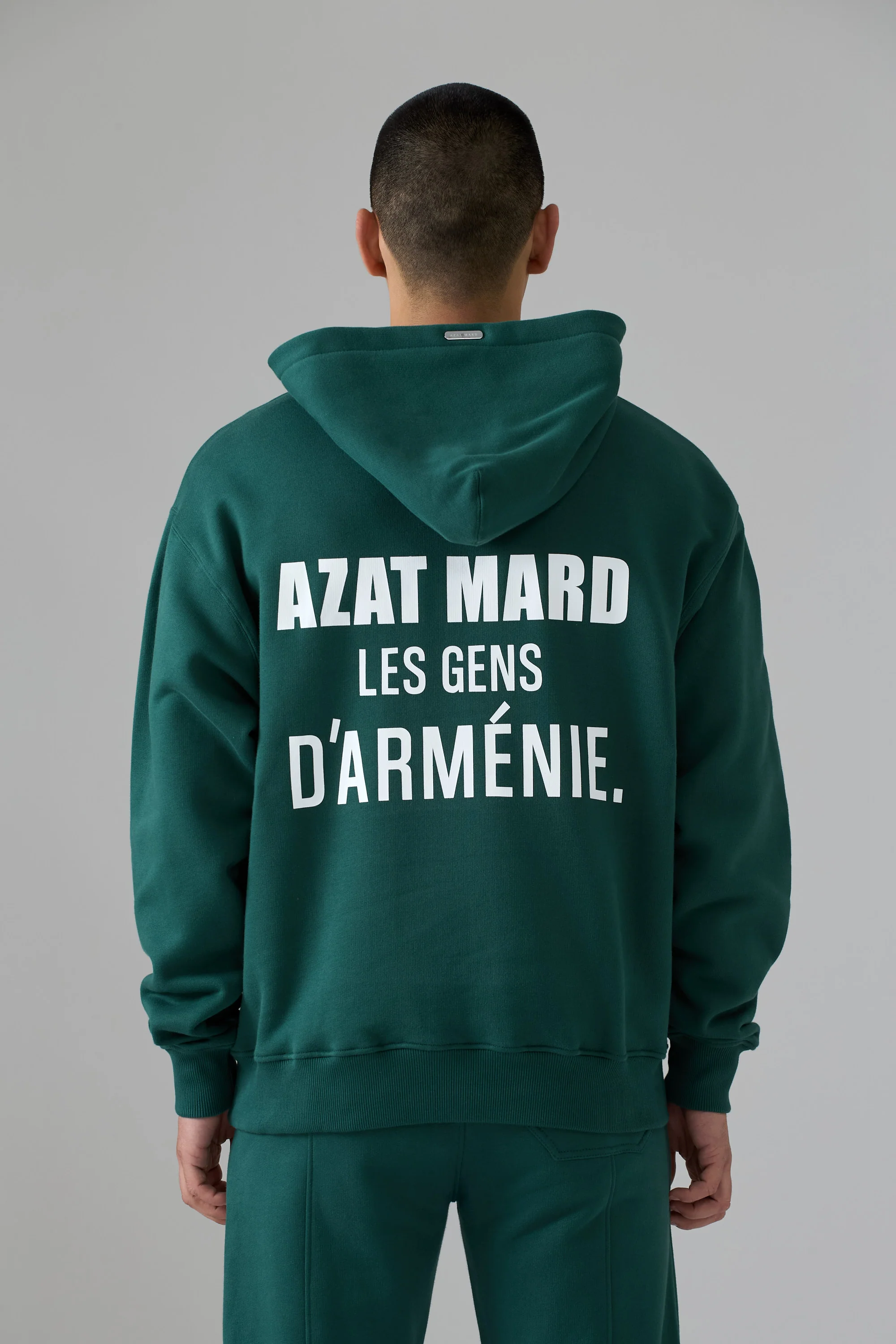 LES GENS GREEN HOODIE - Image 3
