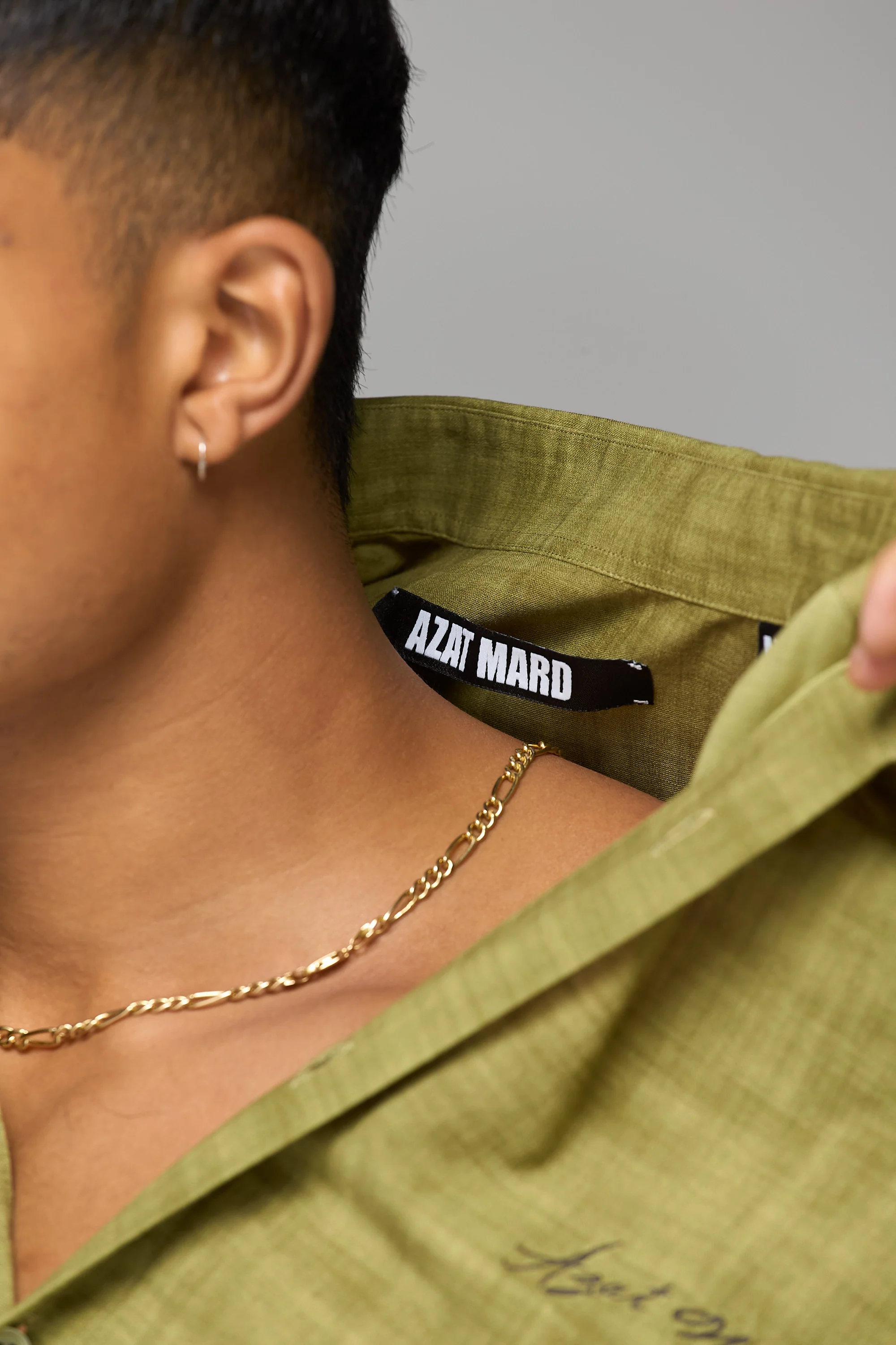 GREEN RELAXED SHIRT - Image 5
