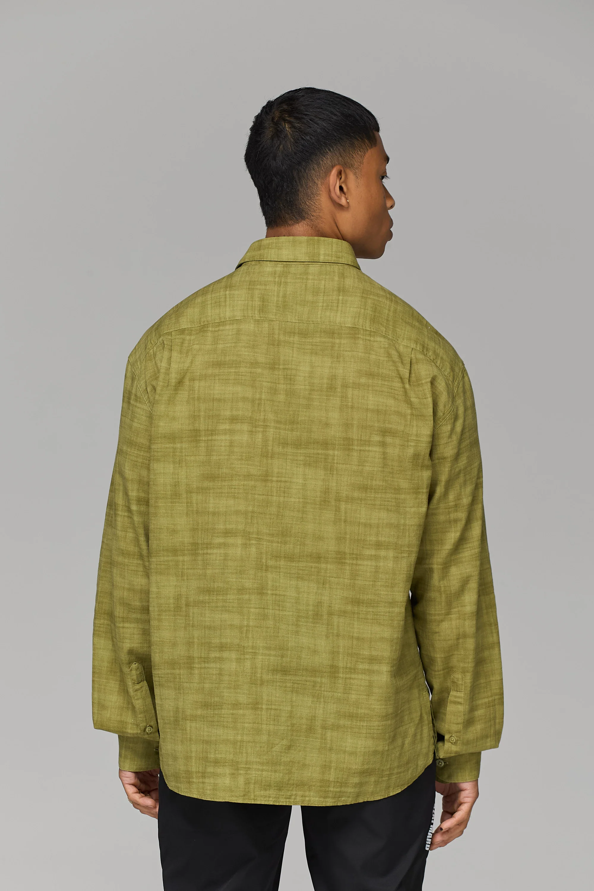 GREEN RELAXED SHIRT - Image 7