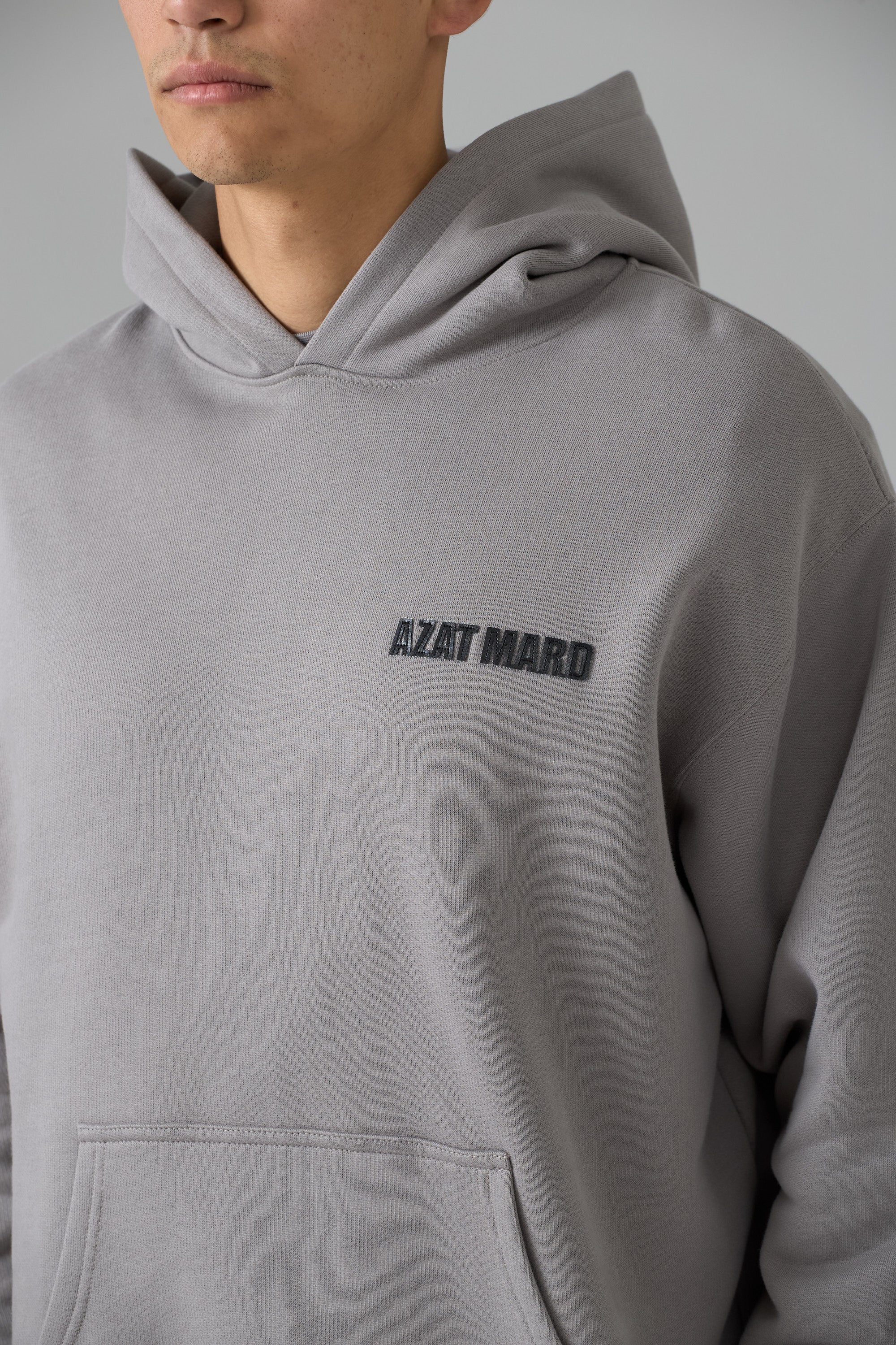 GREY CREST HOODIE - Image 6