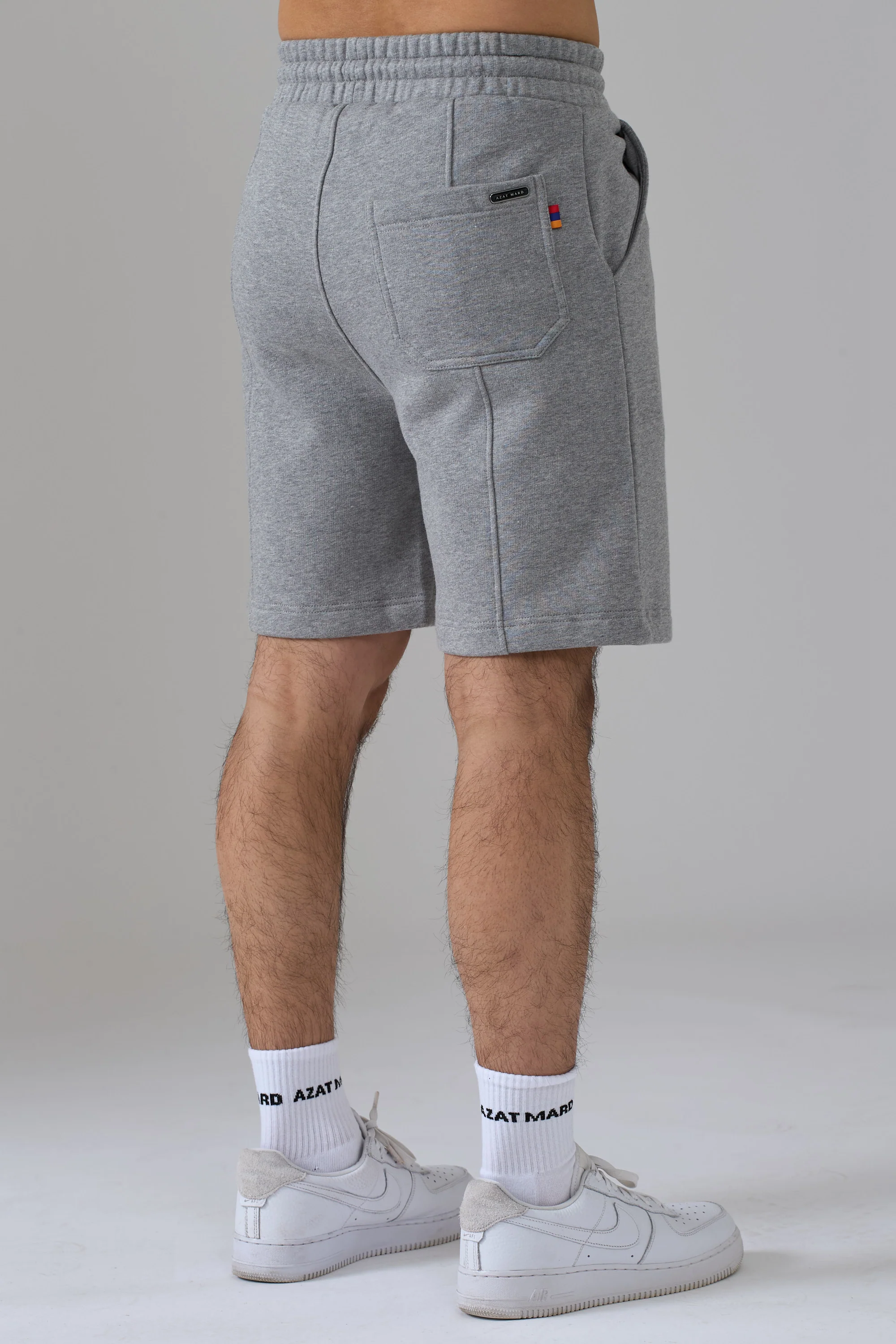 LES GENS HEATHER GREY WITH BLUE SHORTS - Image 5