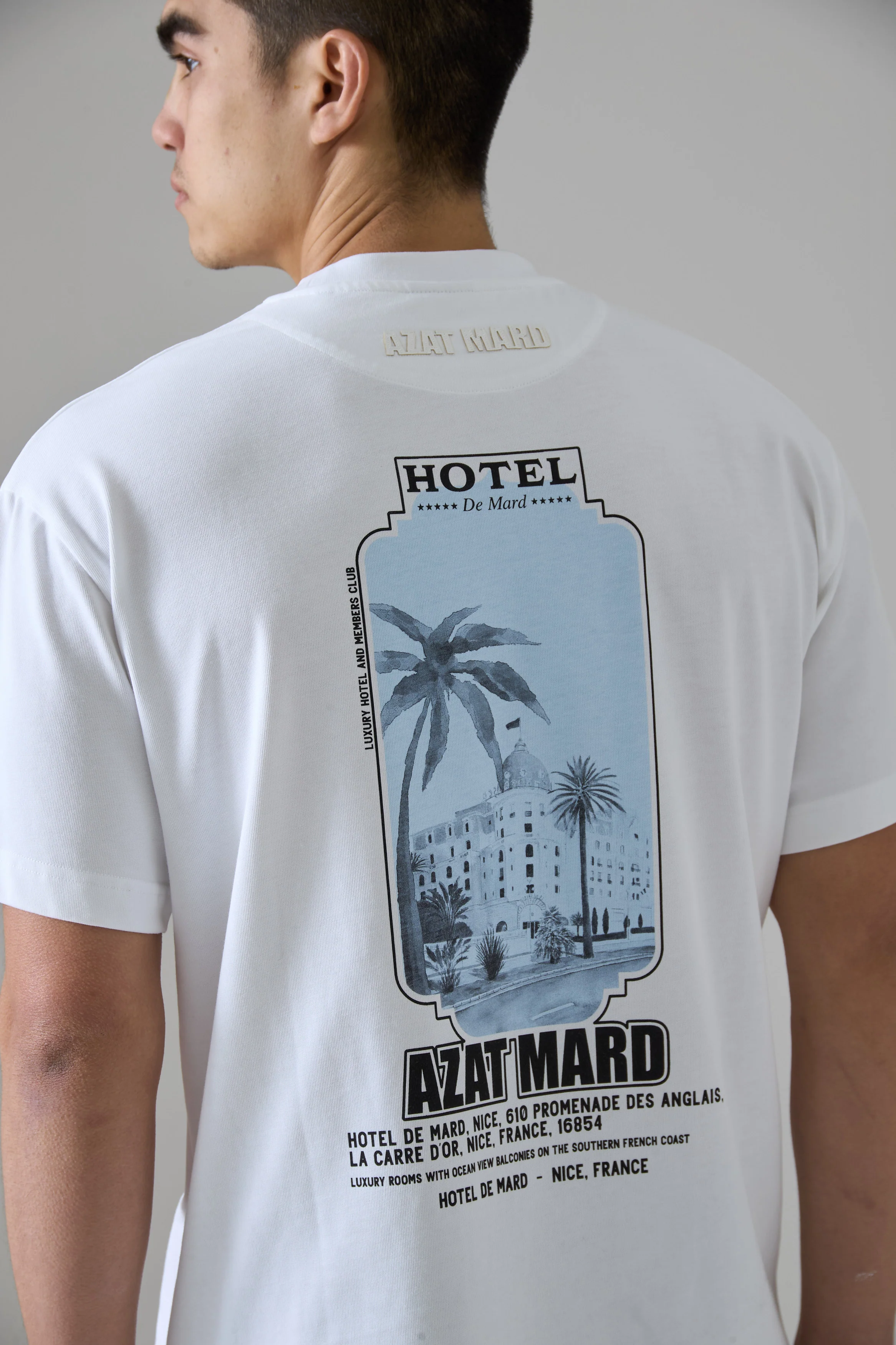 HOTEL DE MARD WHITE T-SHIRT - Image 2