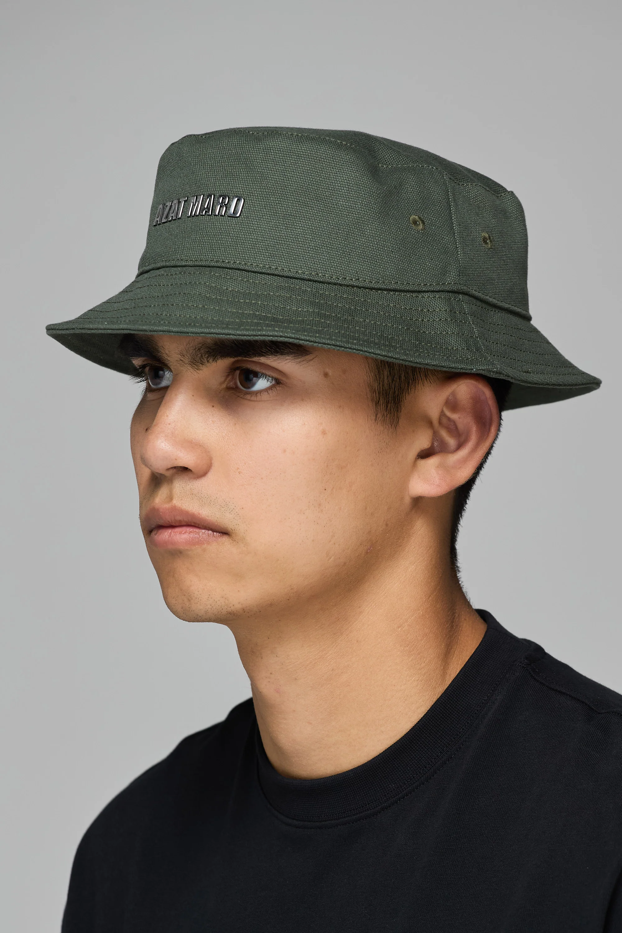 KHAKI BUCKET HAT - Image 5