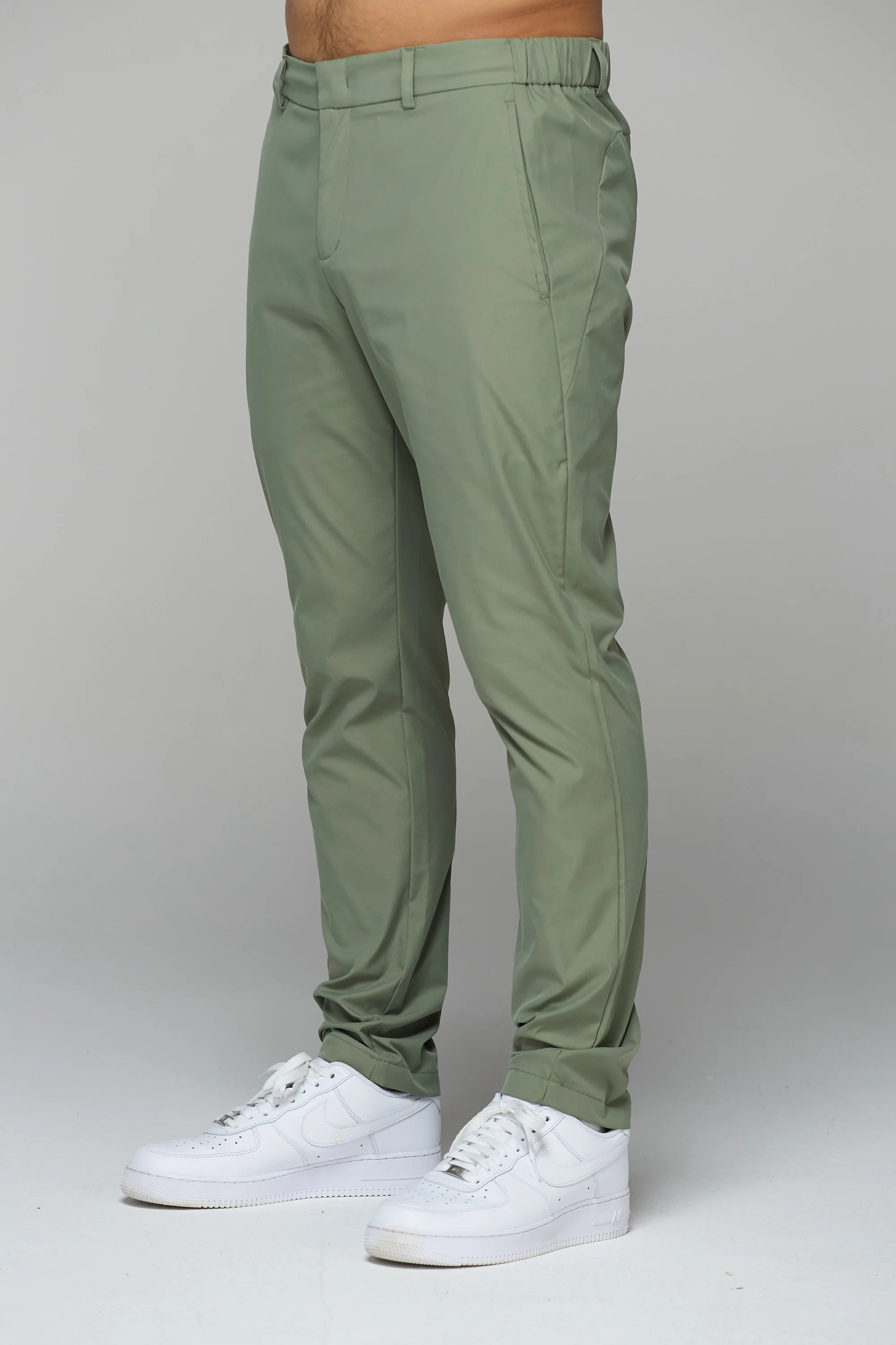 KHAKI ACTIVEWEAR TROUSERS - Image 3