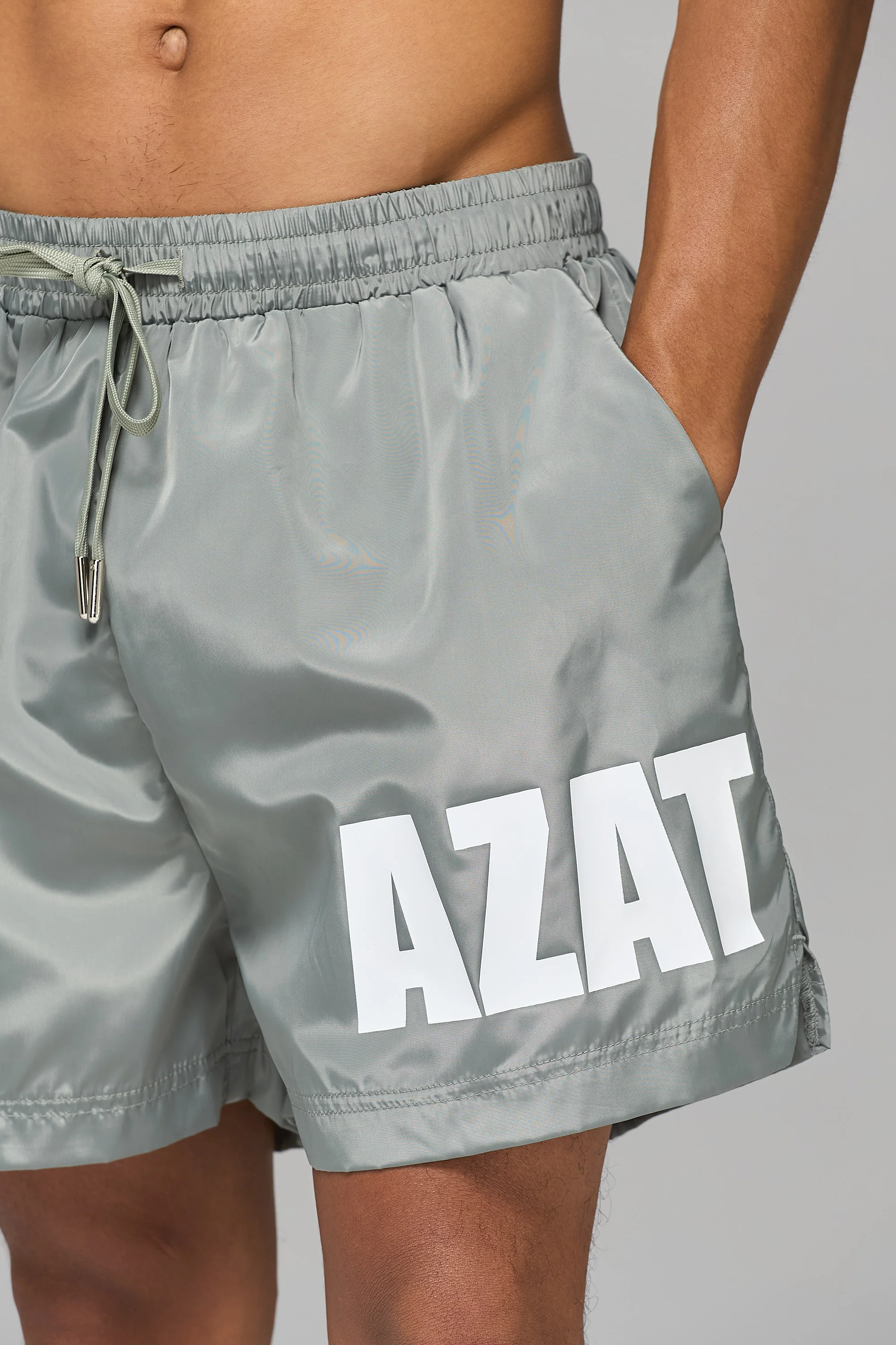 KHAKI IMPACT LOGO SWIM SHORT - Image 6