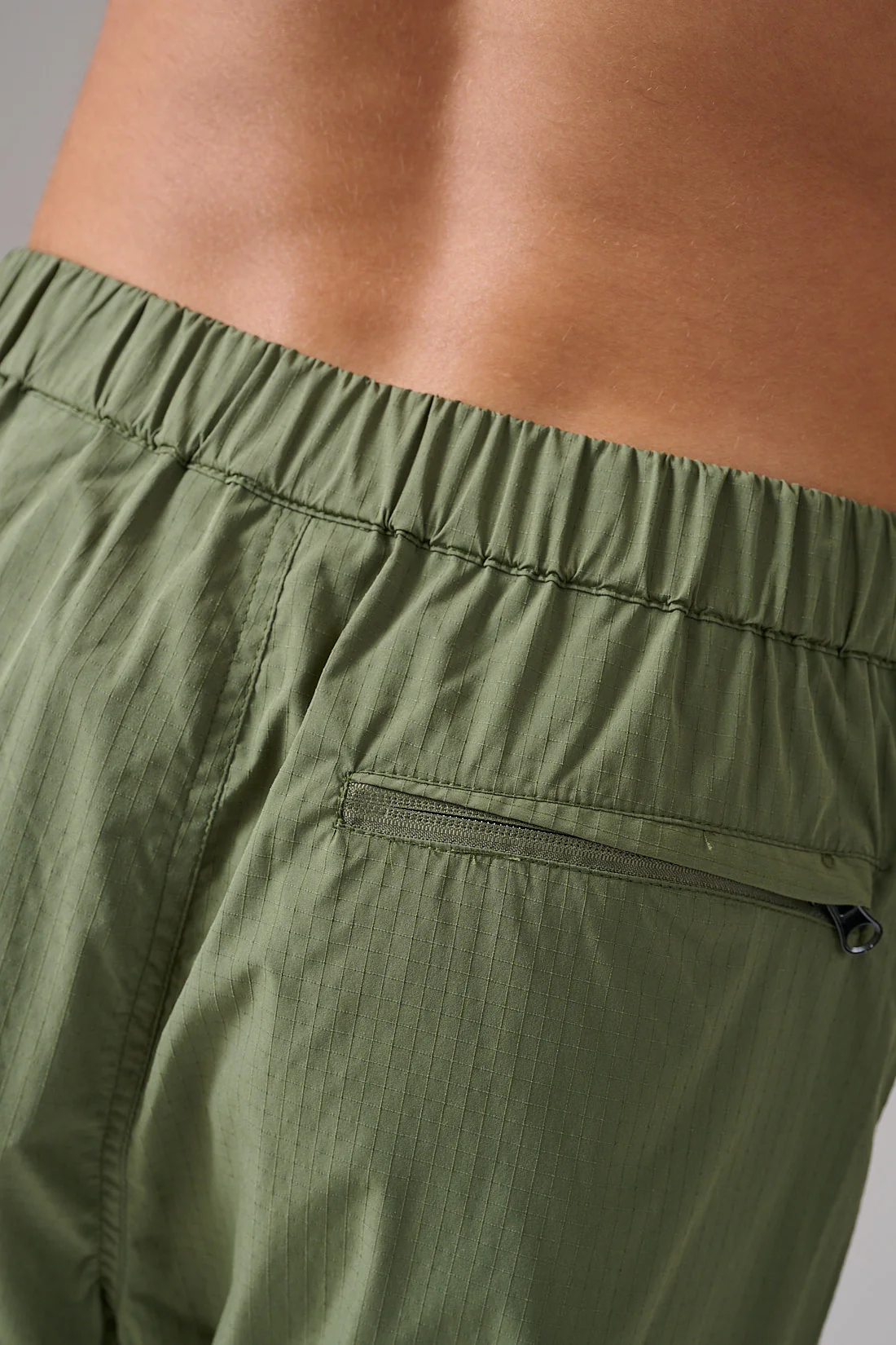 KHAKI CUFFED RIPSTOP PANTS - Image 6