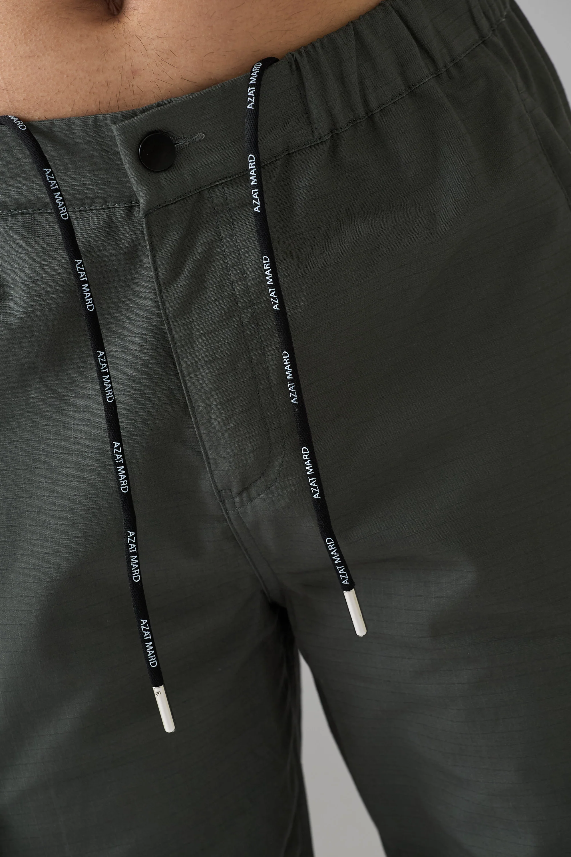 KHAKI STRAIGHT LEG RIPSTOP PANTS - Image 4