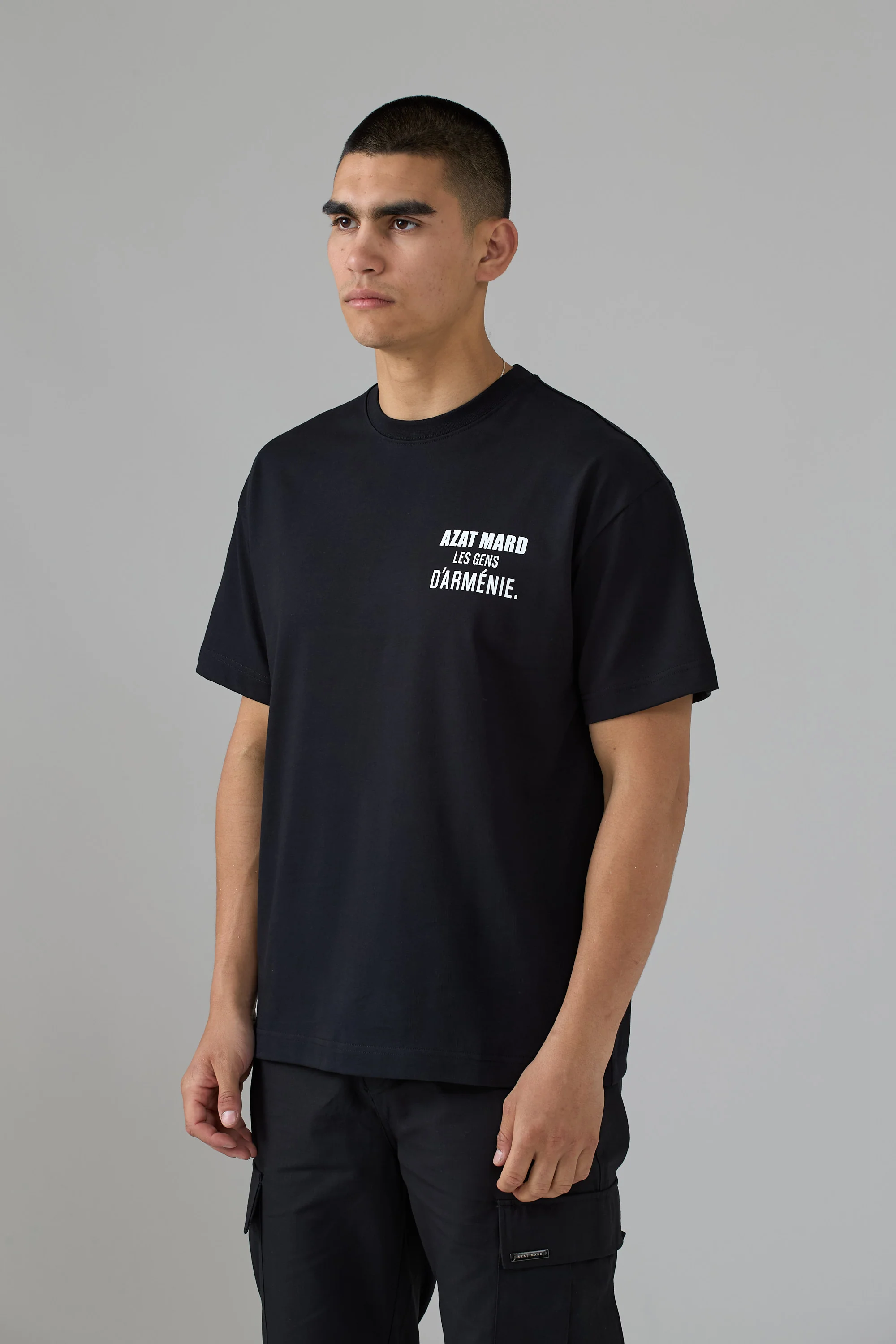 LES GENS BLACK/WHITE T-SHIRT - Image 5