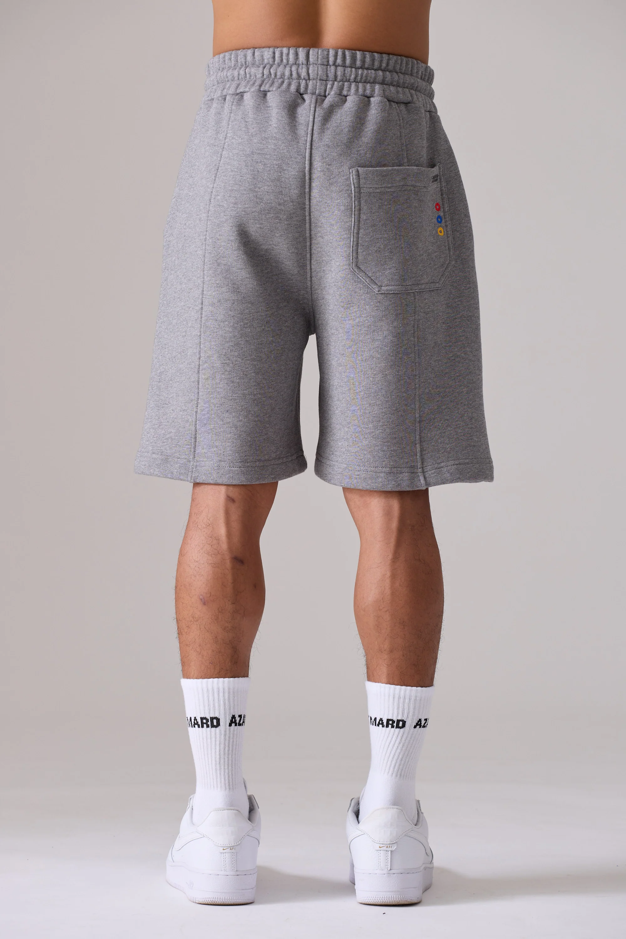 LES GENS GREY MARL SHORTS - Image 3