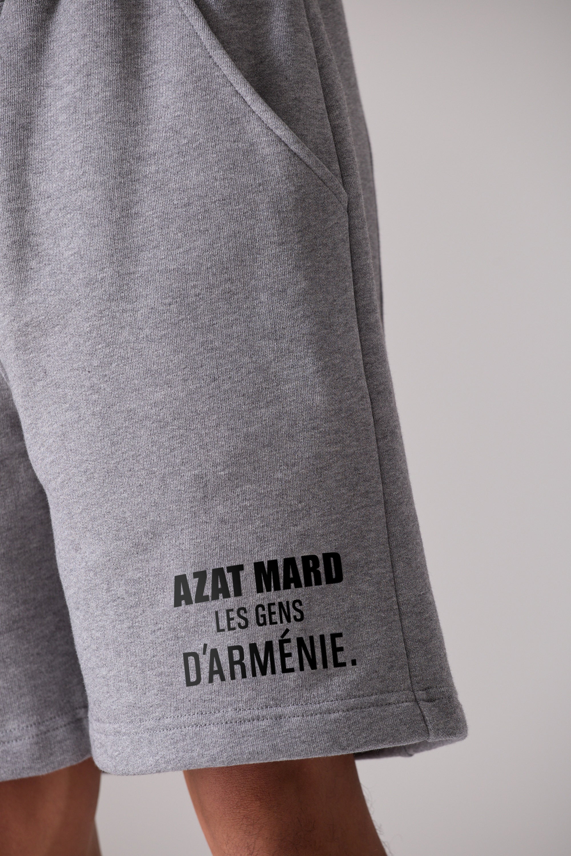 LES GENS GREY MARL SHORTS - Image 5
