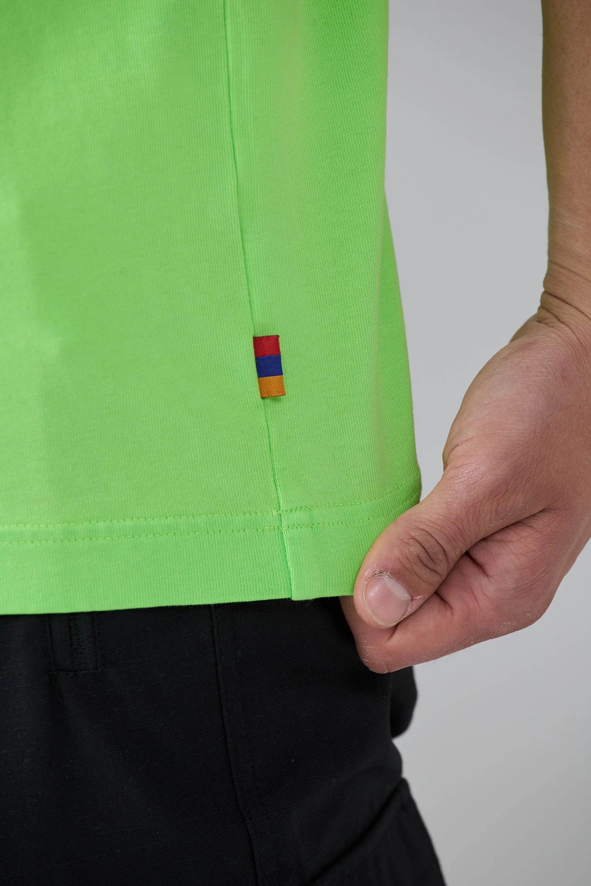 LES GENS LIME GREEN T-SHIRT - Image 5