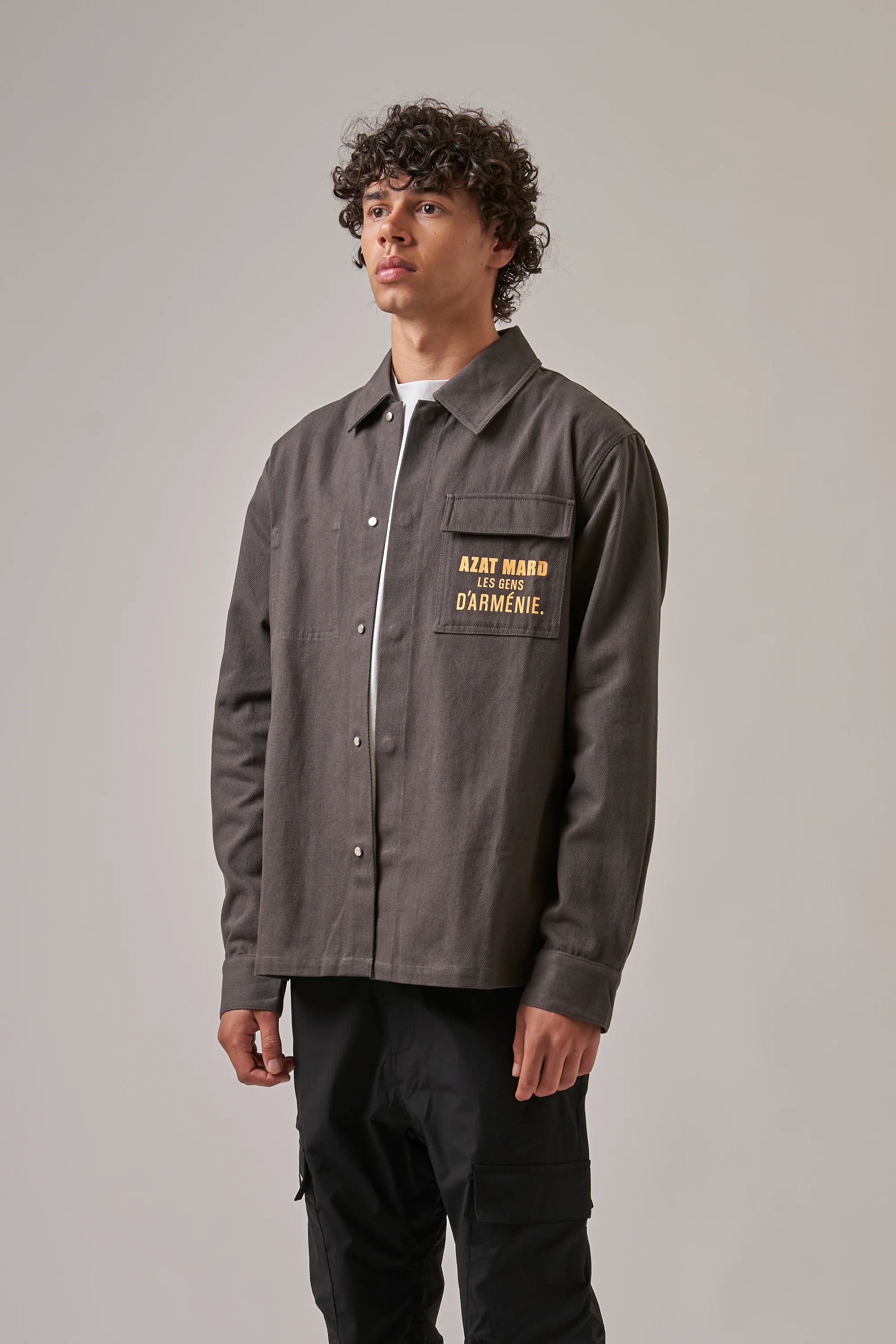 LES GENS TWILL OVERSHIRT - Image 3