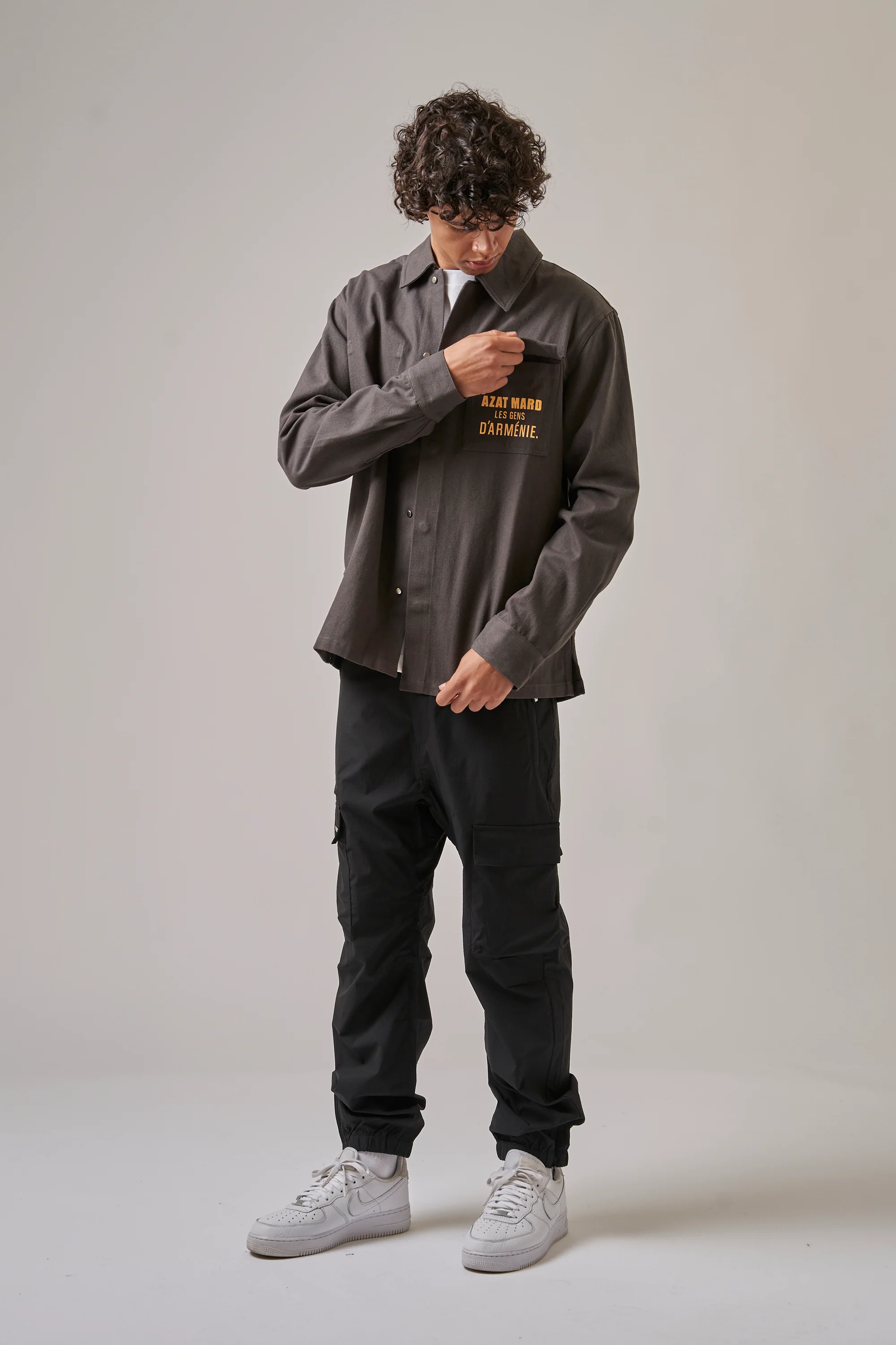 LES GENS TWILL OVERSHIRT - Image 6
