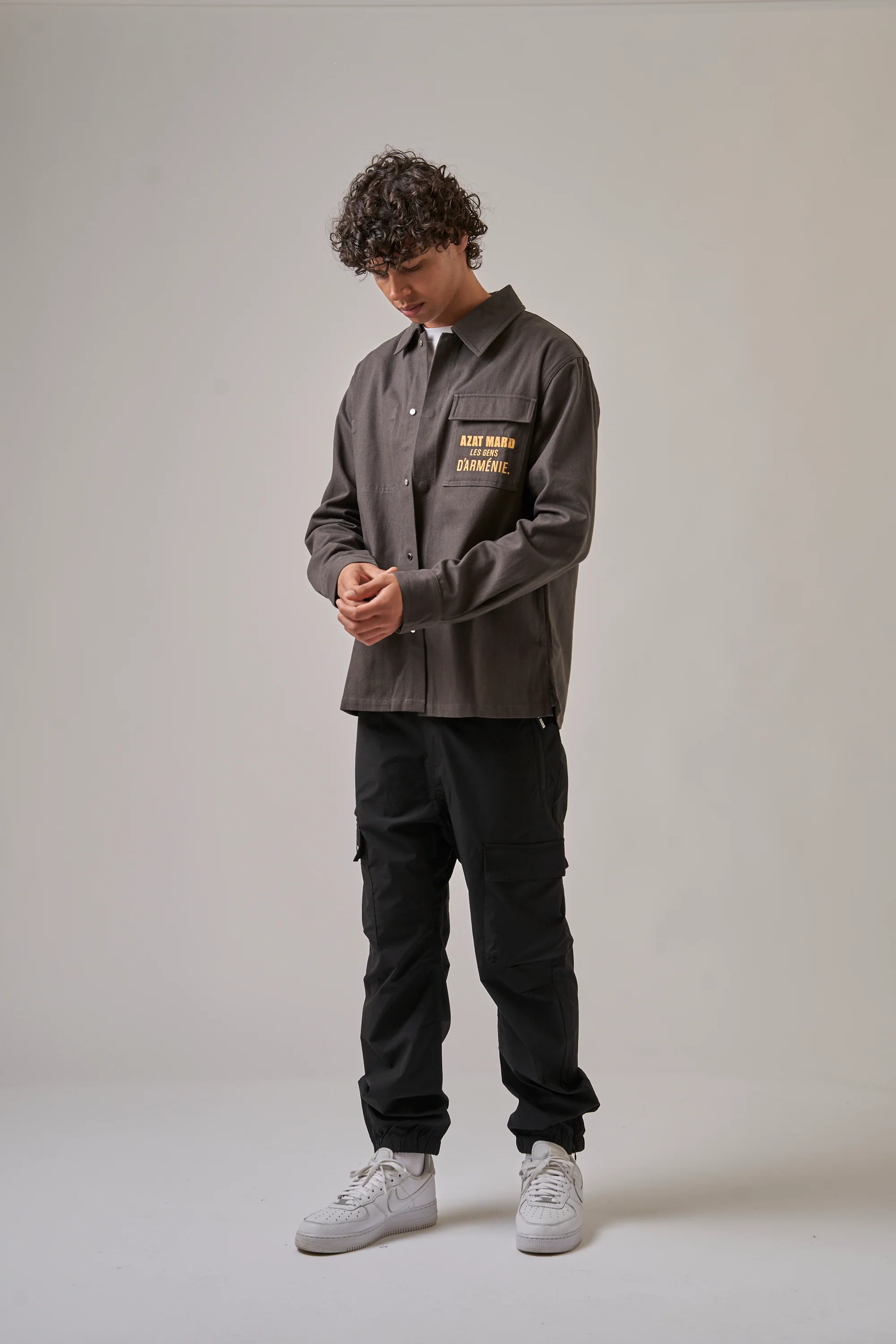 LES GENS TWILL OVERSHIRT - Image 7