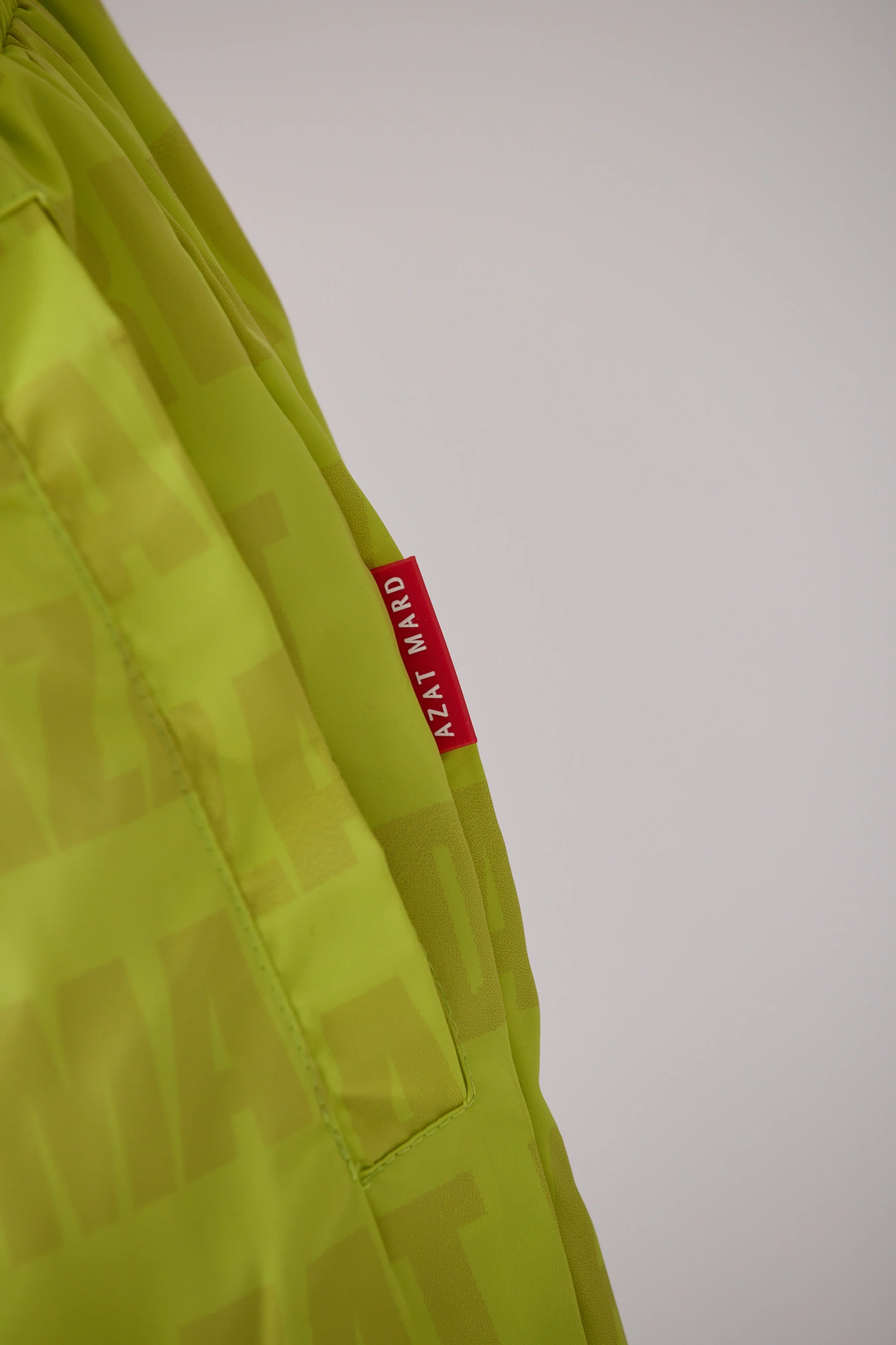 LIME GREEN IMPACT SWIM SHORT - Image 4