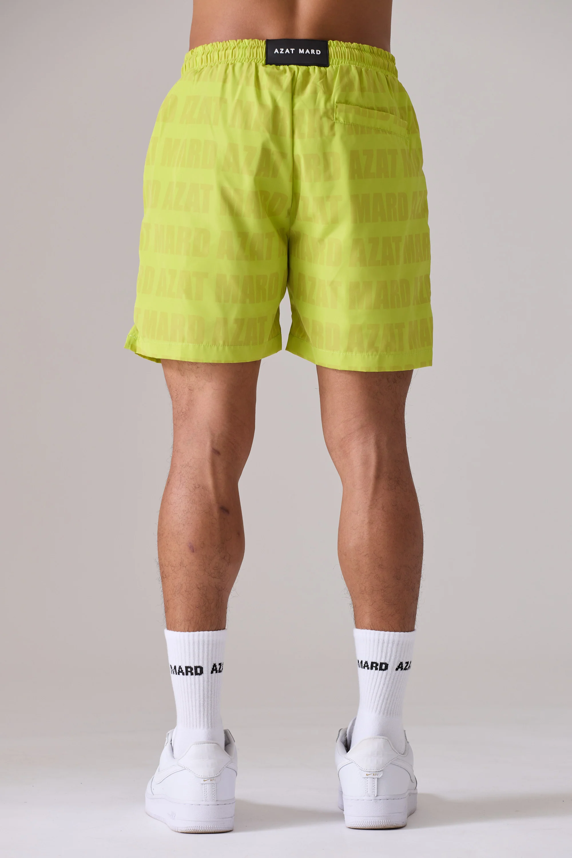 LIME GREEN IMPACT SWIM SHORT - Image 7