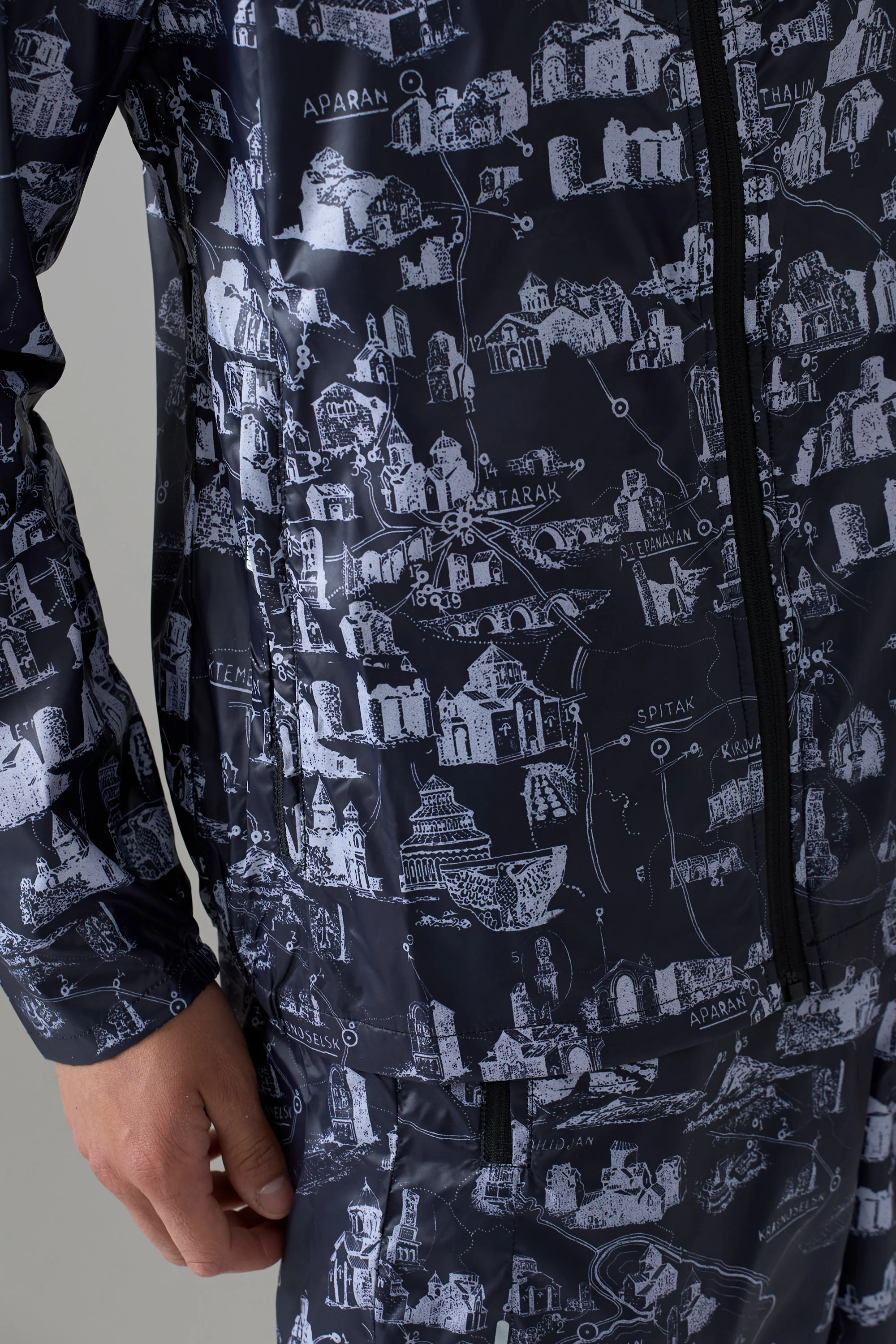 MAP OF ARMENIA WINDBREAKER - Image 7